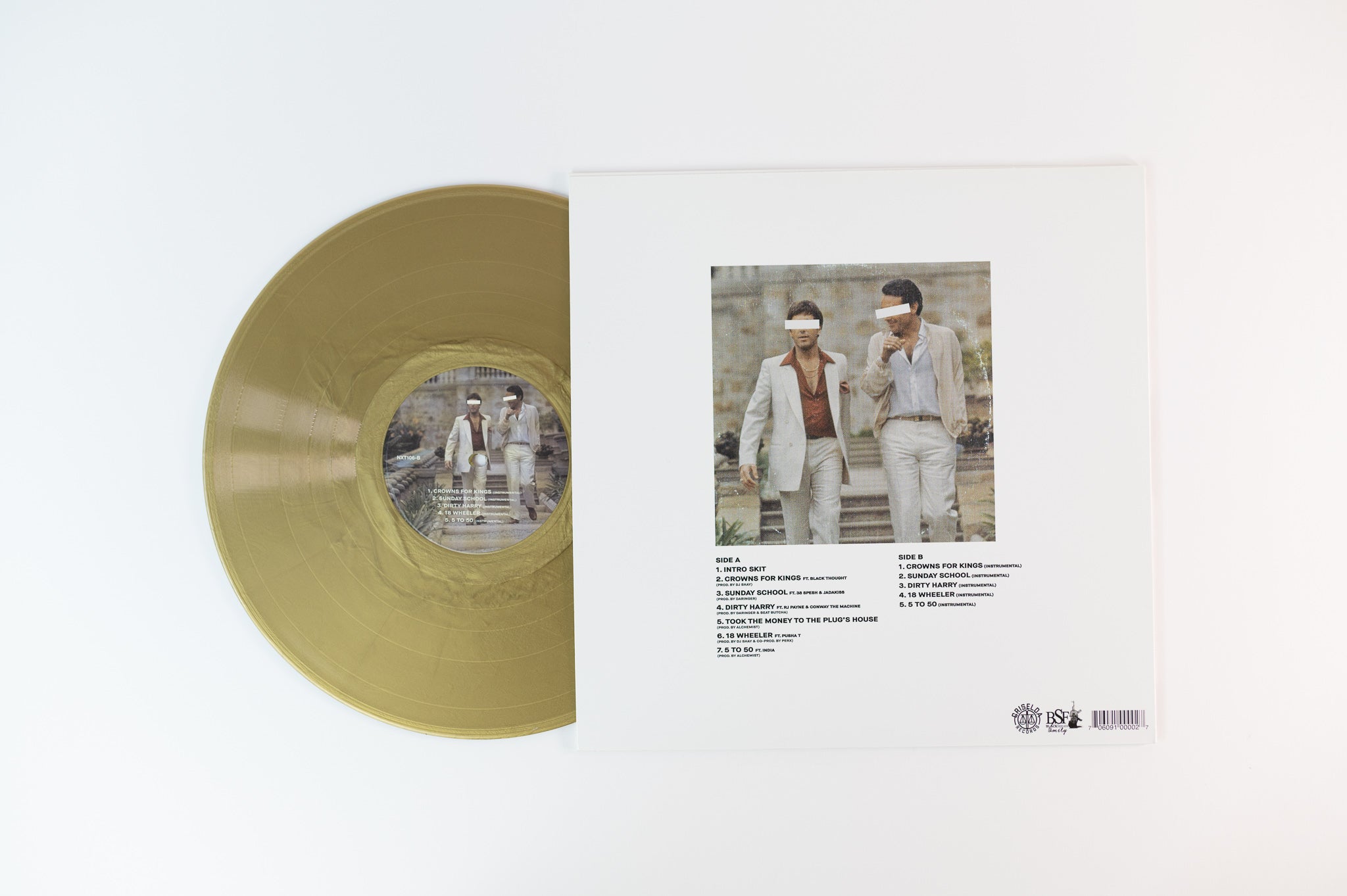 Benny - The Plugs I Met on Griselda Limited Metallic Gold Vinyl