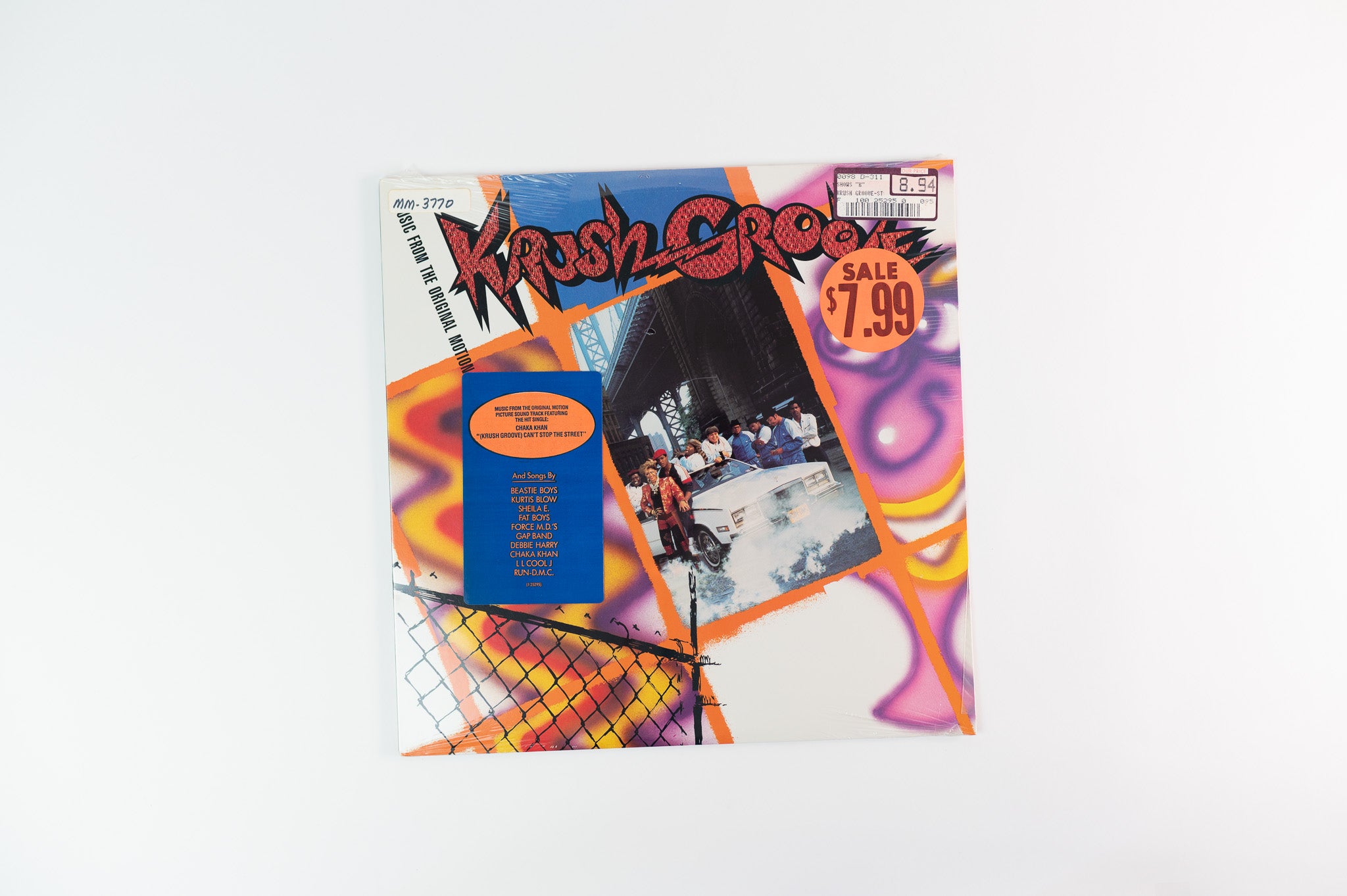 Various - Krush Groove (Music From The Original Motion Picture Soundtrack) on Warner Bros. Records - Sealed