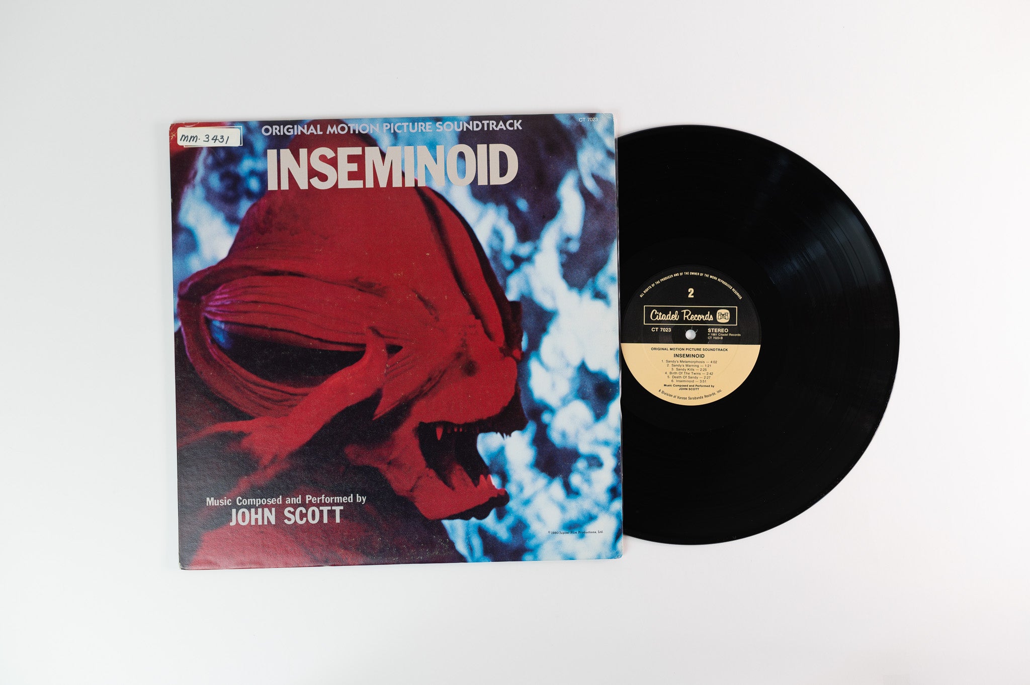 John Scott - Inseminoid (Original Motion Picture Soundtrack) on Citadel
