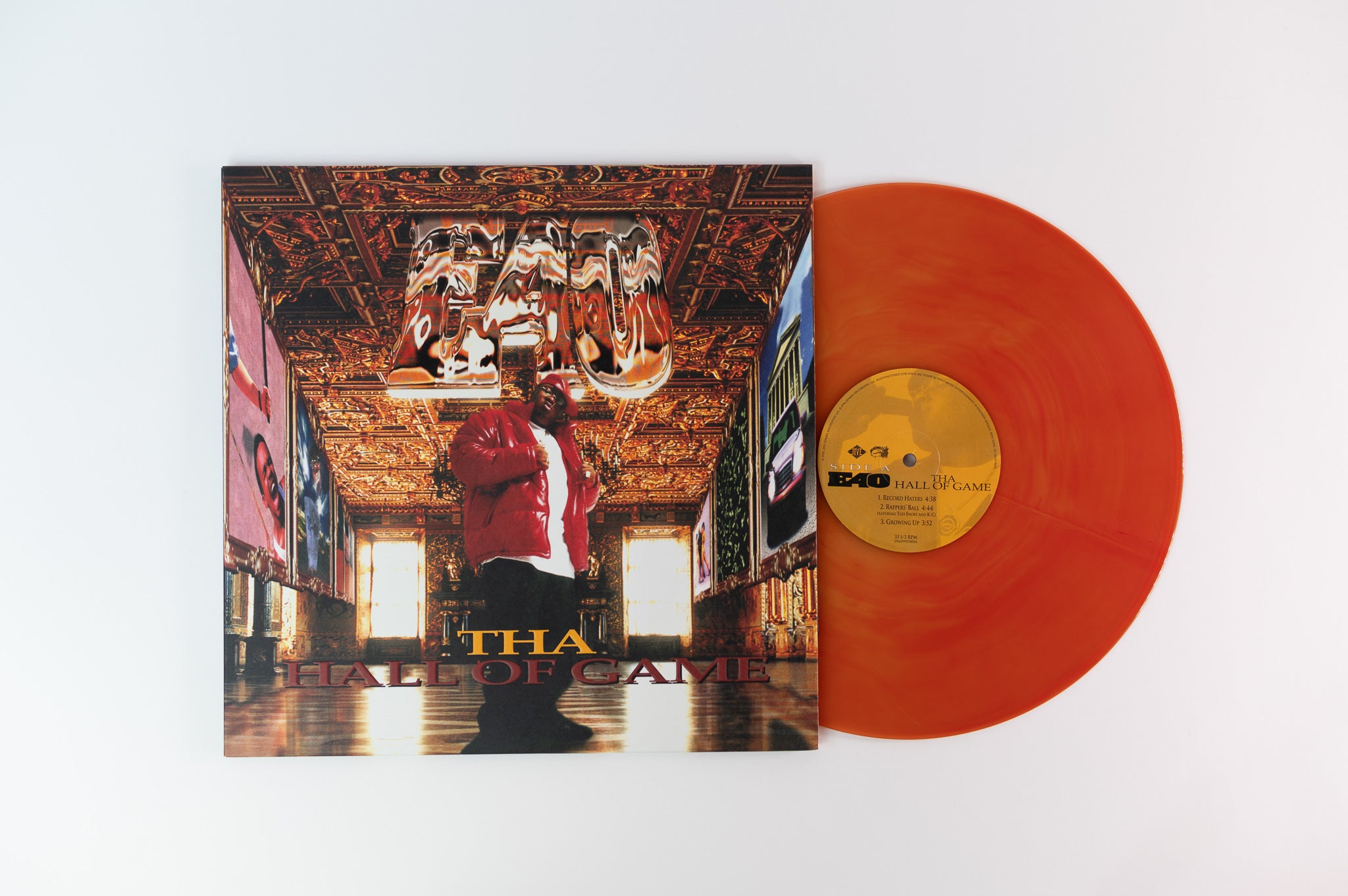 E-40 - Tha Hall Of Game on Jive Vinyl Me Please Red Galaxy Vinyl Reissue