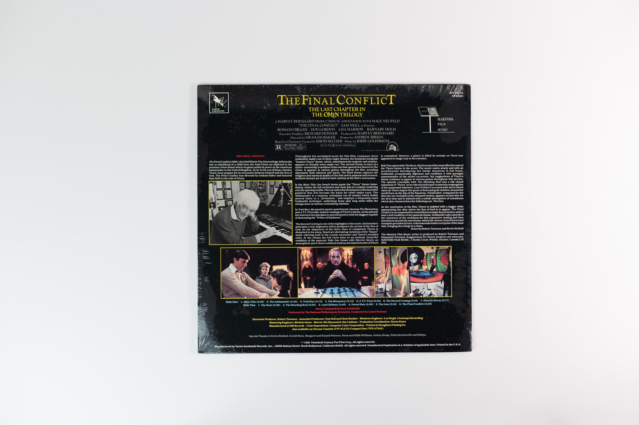 Jerry Goldsmith - The Final Conflict (Original Motion Picture Soundtrack) on Varese Sarabande - Sealed