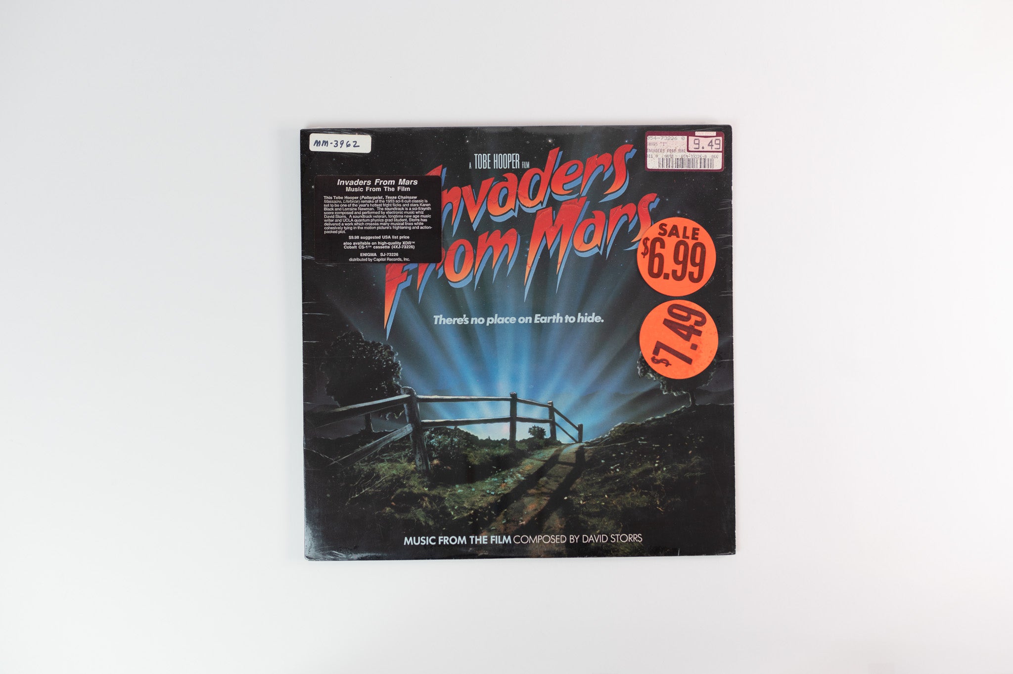 David Storrs - Invaders From Mars - Music From The Film on Enigma - Sealed