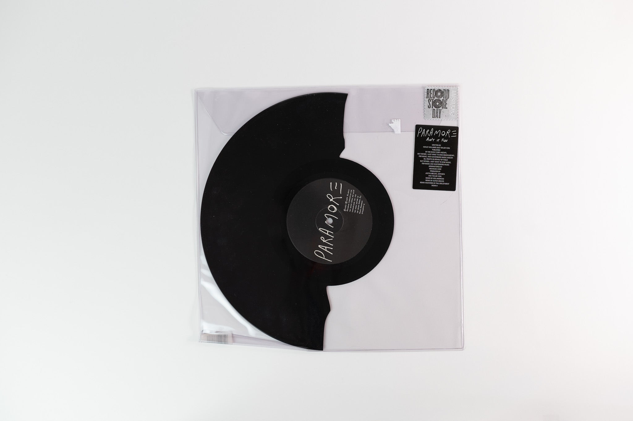 Paramore - Ain't It Fun on Atlantic - RSD Shaped 12" Single