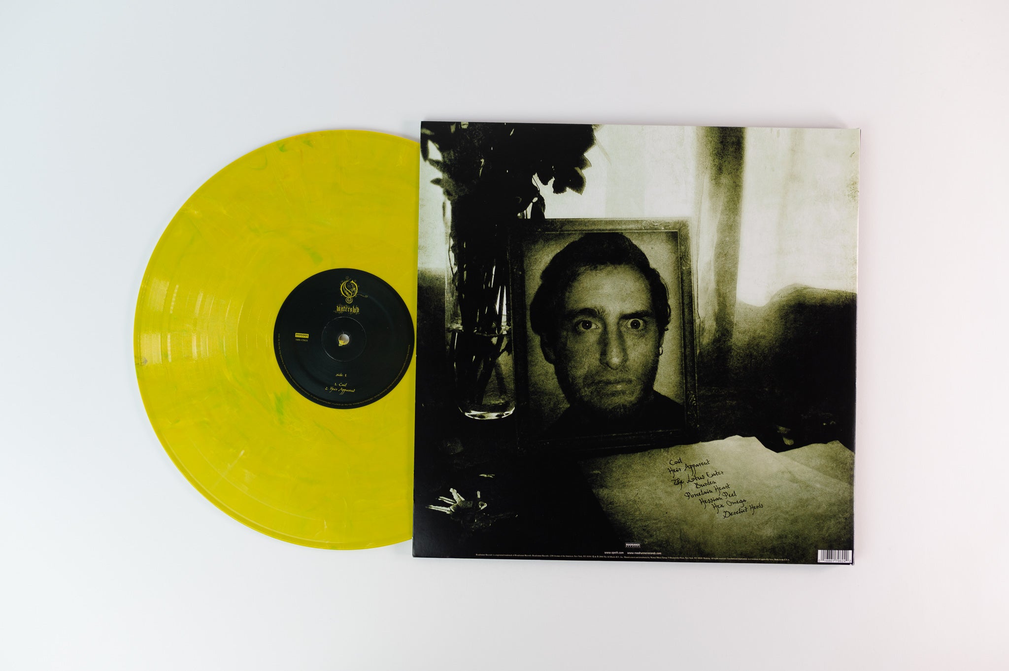Opeth - Watershed on Roadrunner Limited Green Yellow Marbled Vinyl Reissue