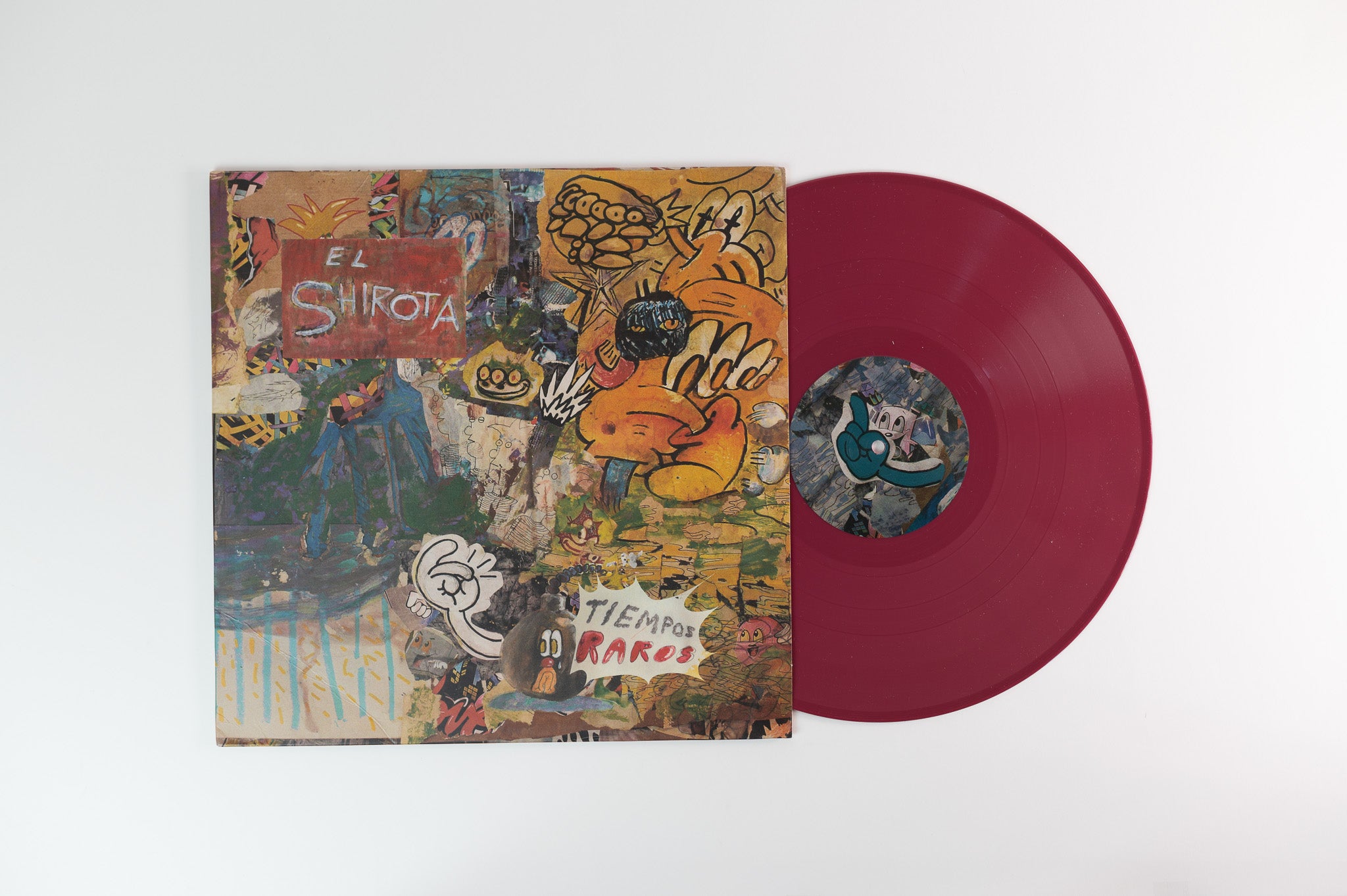 El Shirota - Tiempos Raros on Devil In The Woods - Burgundy Colored Vinyl