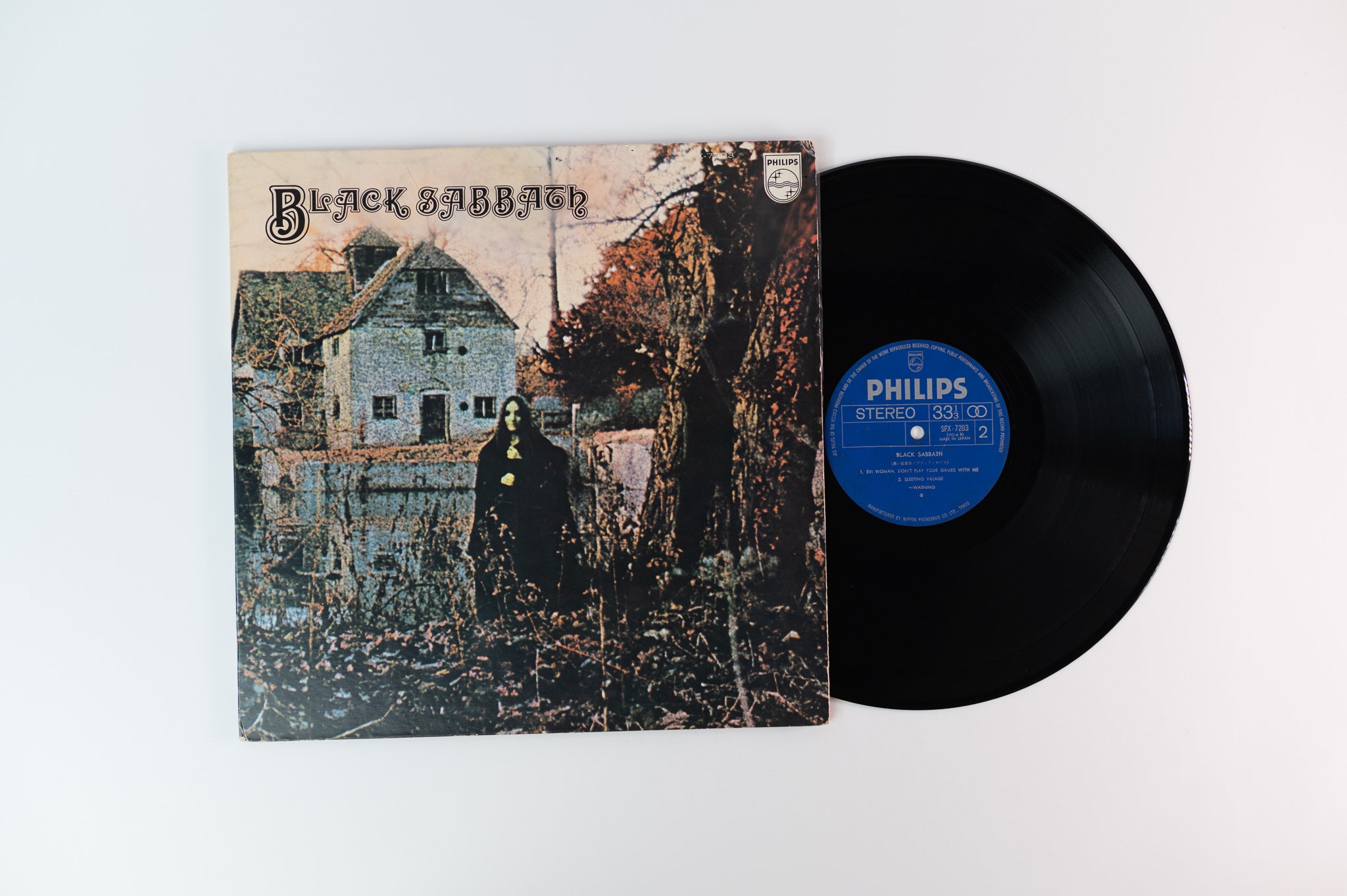 Black Sabbath - Black Sabbath on Philips 1970 Japanese Pressing