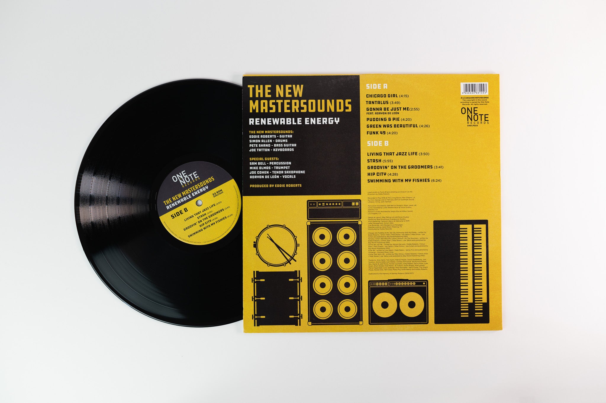 The New Mastersounds - Renewable Energy on One Note Records