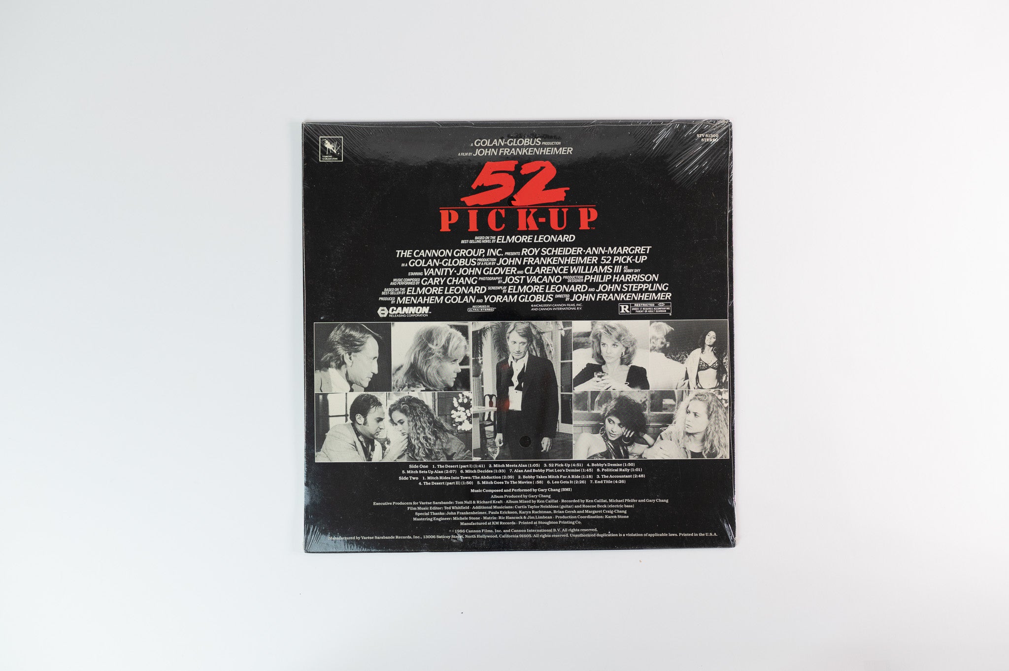 Gary Chang - 52 Pick-Up (Original Motion Picture Soundtrack) on Varese Sarabande - Sealed