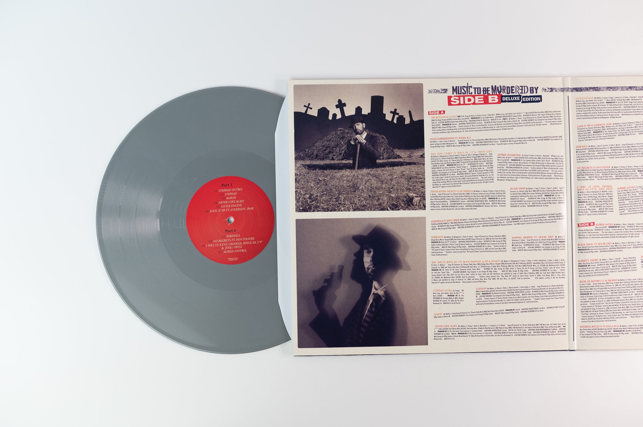 Eminem - Music To Be Murdered By (Side B) on Aftermath Shady Limited Grey Vinyl Reissue