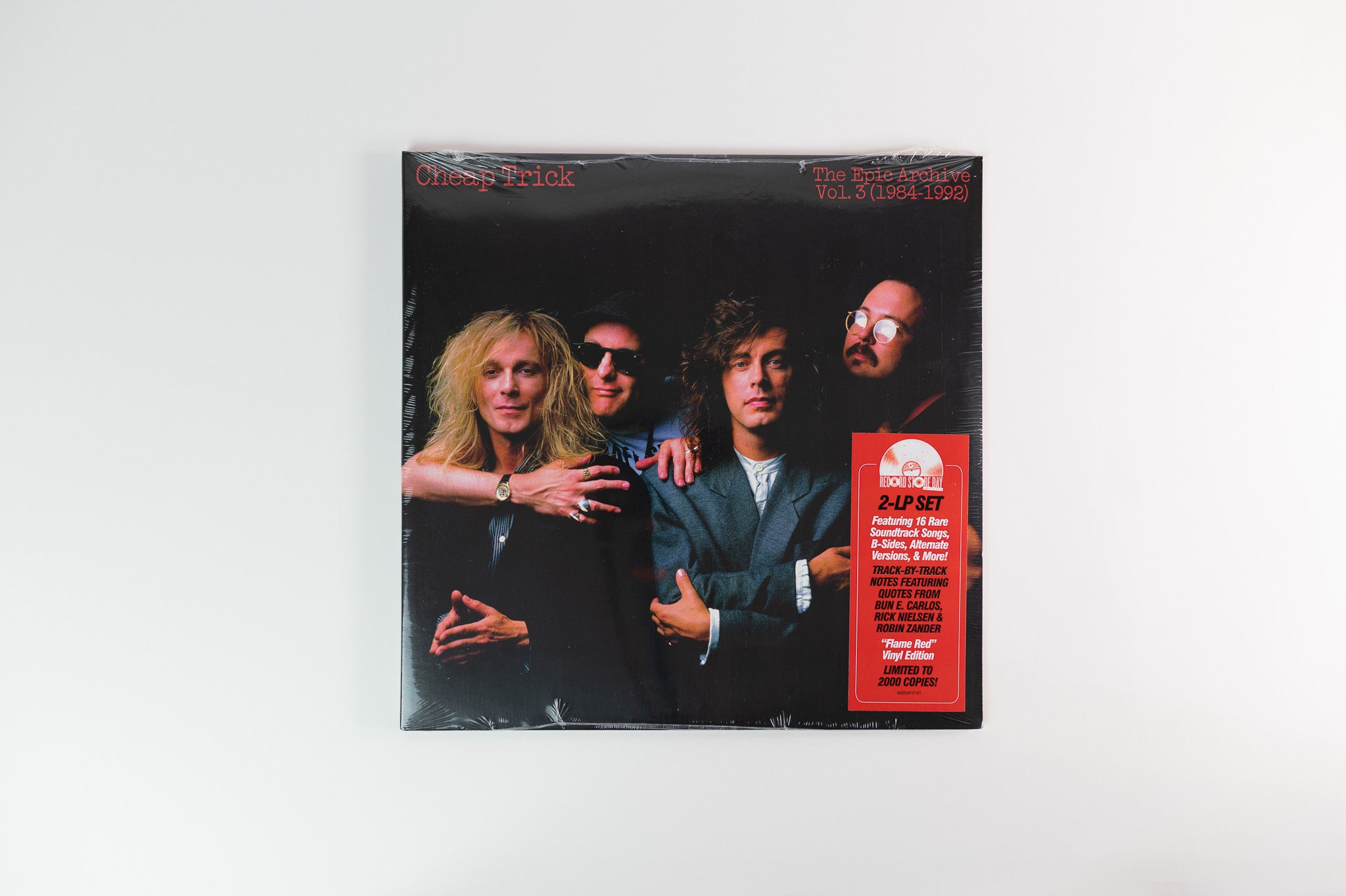 Cheap Trick - The Epic Archive Vol. 3 (1984-1992) on Real Gone / Epic - Sealed RSD Red Vinyl pressing