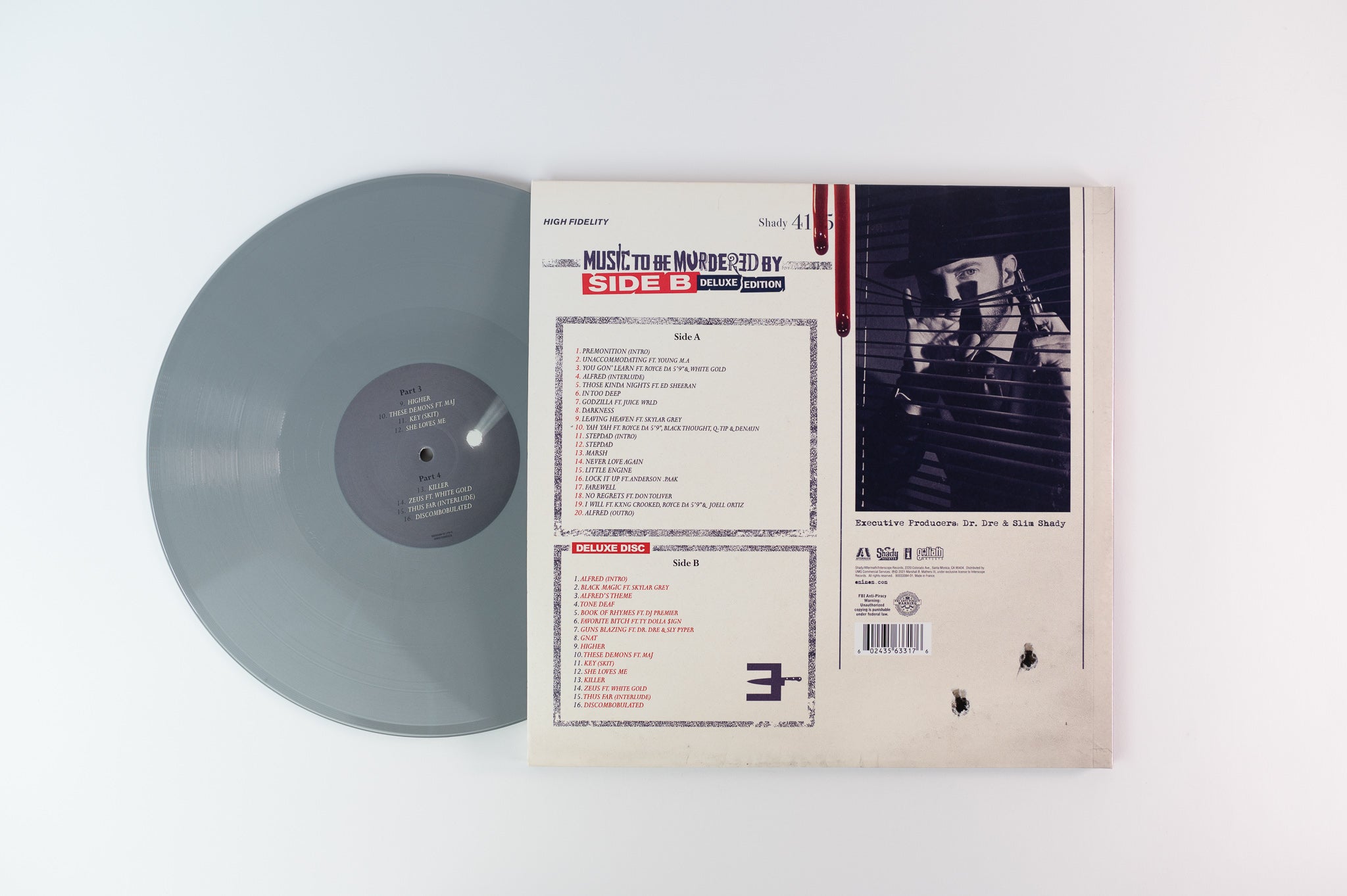 Eminem - Music To Be Murdered By (Side B) on Aftermath Shady Limited Grey Vinyl Reissue