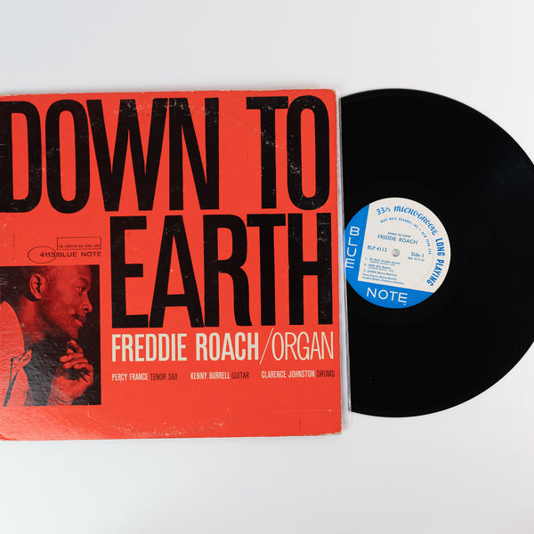 米LP Freddie Roach Down To Earth BLP4113 BLUE NOTE /00260 Freddie Roach - Down To Earth on Blue Note - BLP 4113 Mono