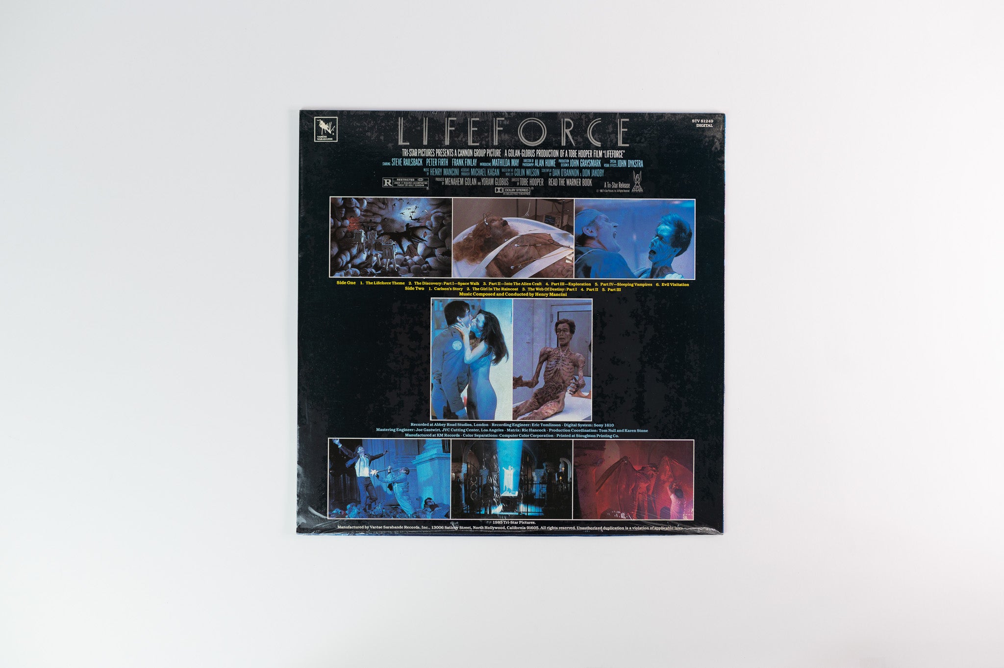 Henry Mancini - Lifeforce (Original Motion Picture Soundtrack) on Varese Sarabande - Sealed