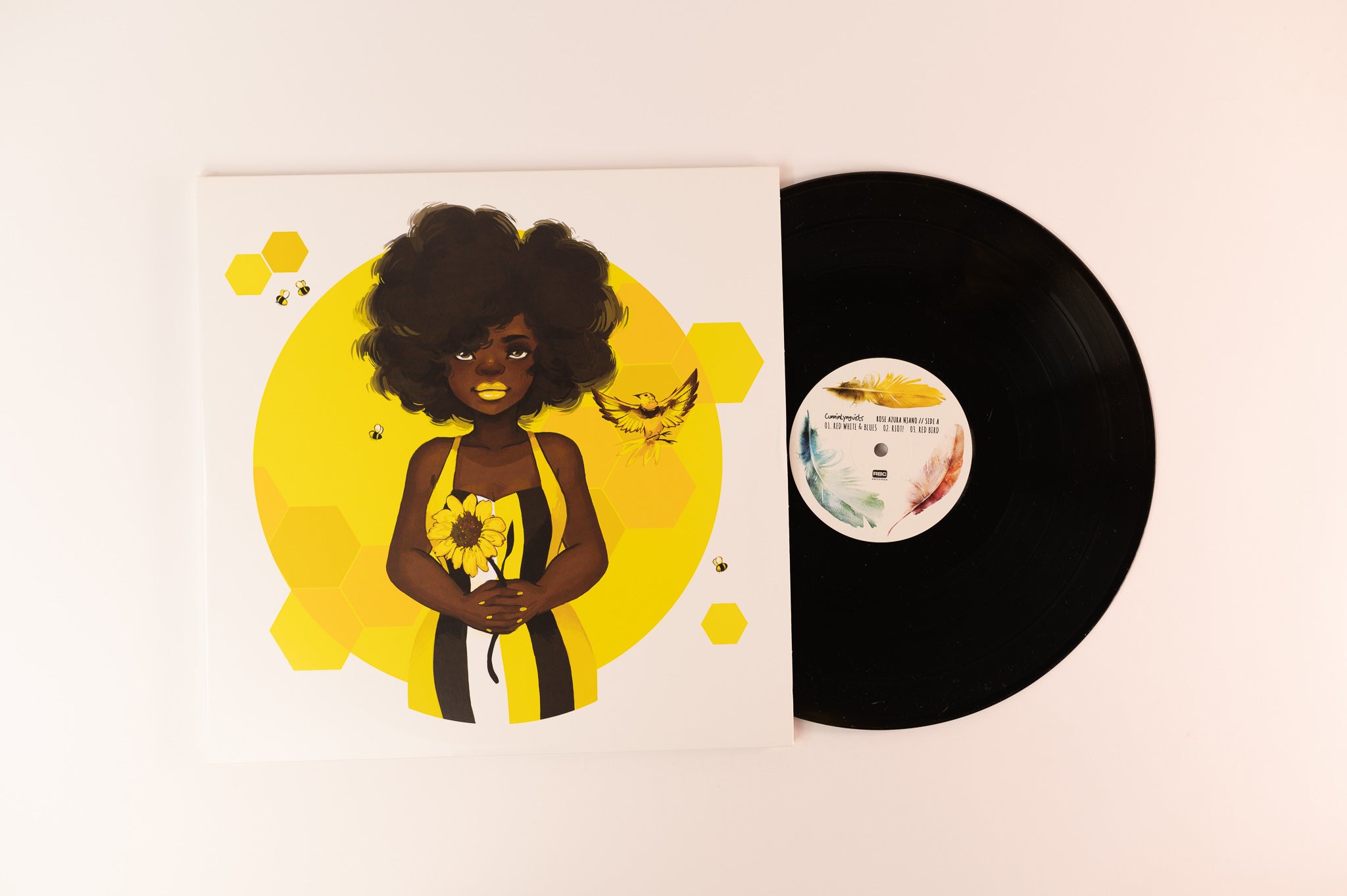 CunninLynguists - Rose Azura Njano on A Piece of Strange Limited Yellow Galaxy Vinyl