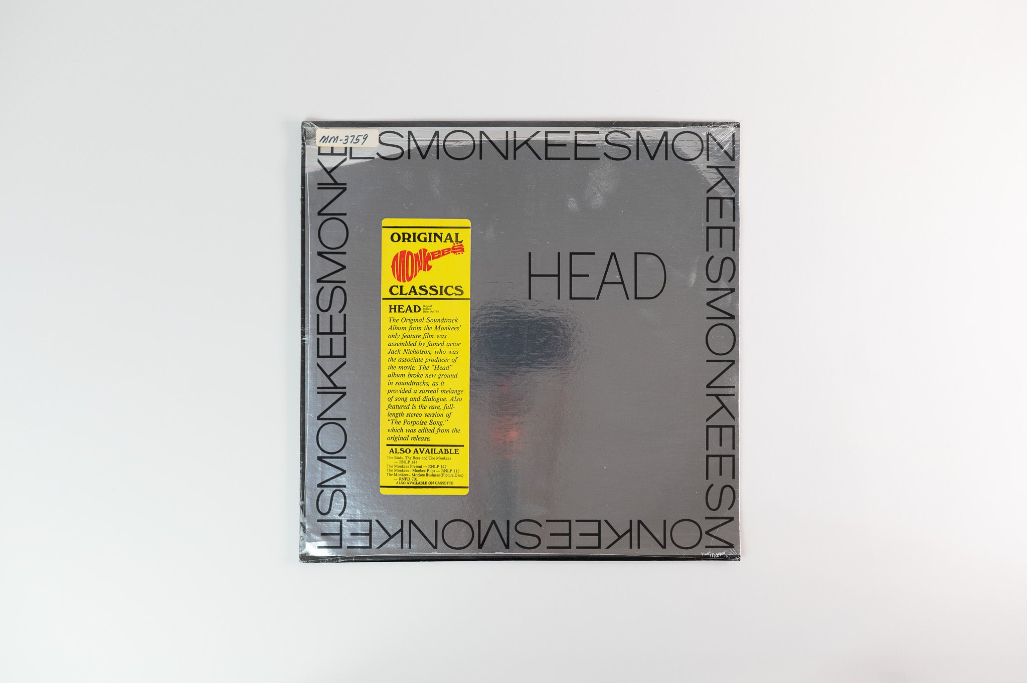 The Monkees - Head on Rhino - 1985 Reissue Sealed