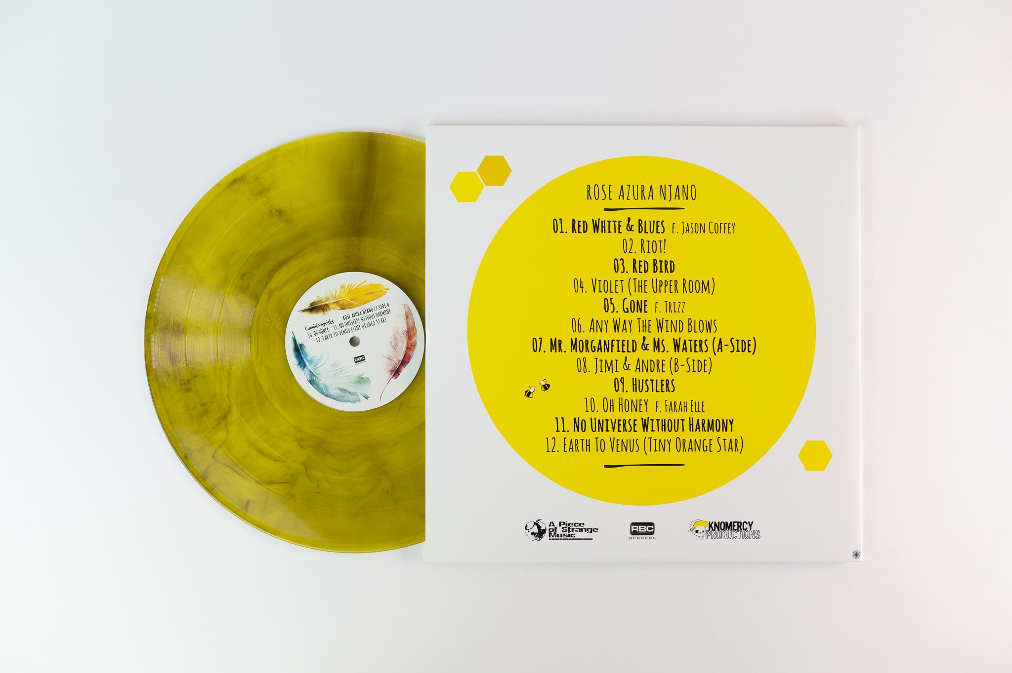 CunninLynguists - Rose Azura Njano on A Piece of Strange Limited Yellow Galaxy Vinyl