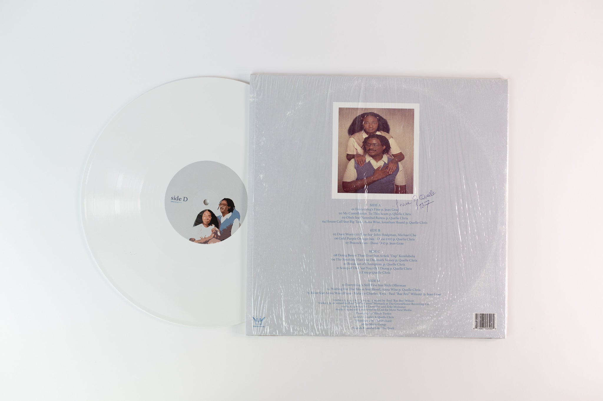 Jean Grae - Everything's Fine on Mello Music Group Limited White Vinyl