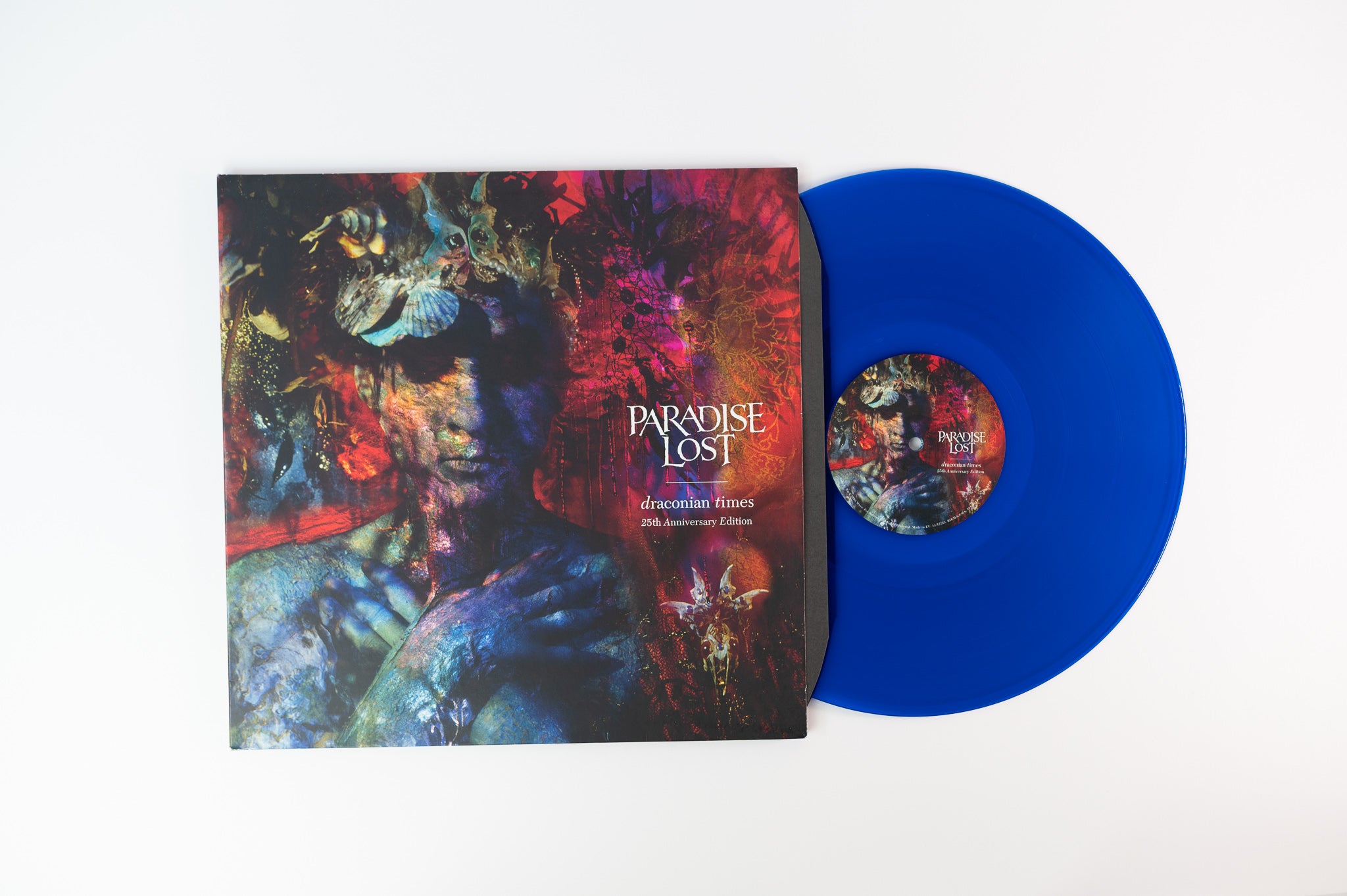 Paradise Lost - Draconian Times (25th Anniversary Edition) on Music for Nations Blue Translucent Vinyl Reissue
