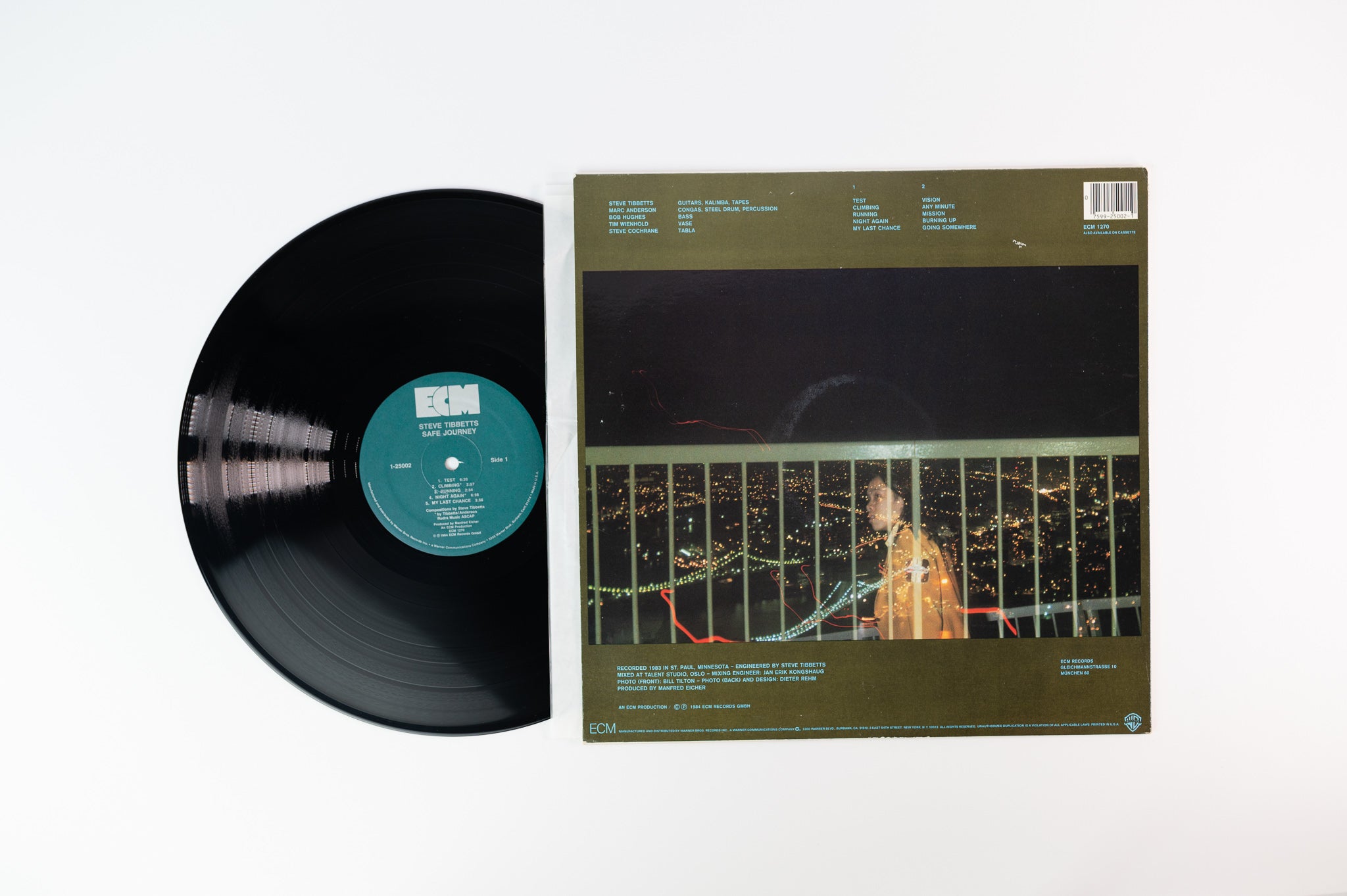 Steve Tibbetts - Safe Journey on ECM Designated Promo