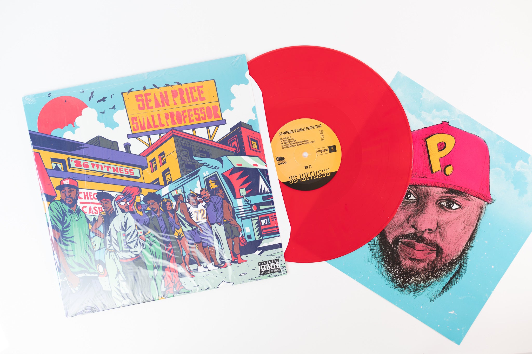 Sean Price - 86 Witness on Coalmine Red Vinyl