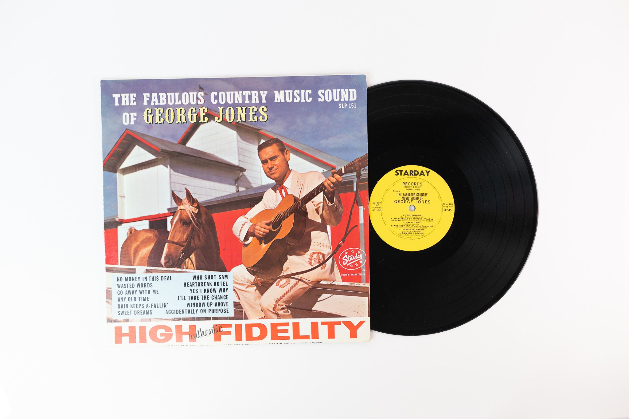George Jones - The Fabulous Country Music Sound Of on Starday