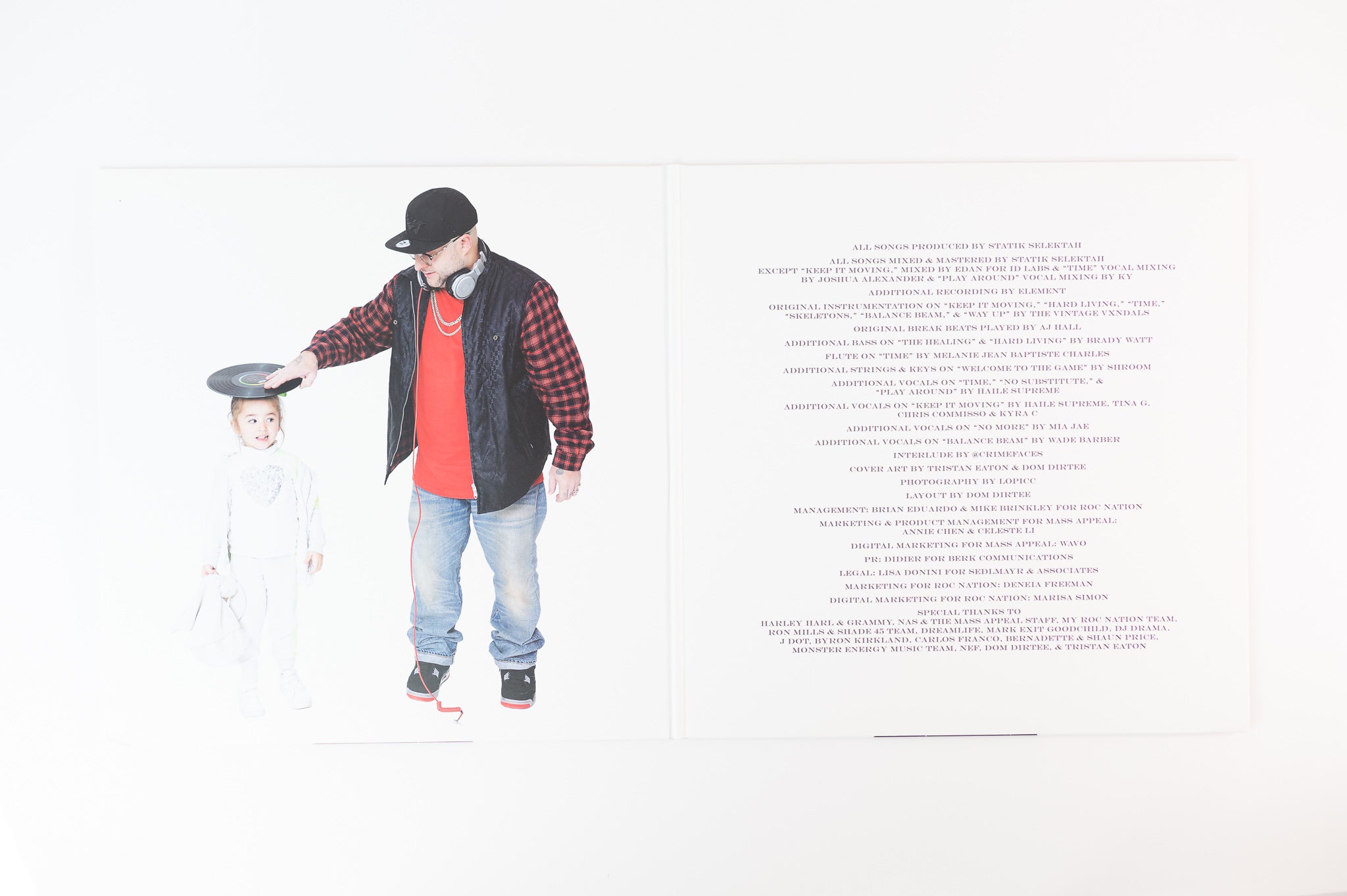 Statik Selektah - The Balancing Act on Mass Appeal Limited Blue Vinyl