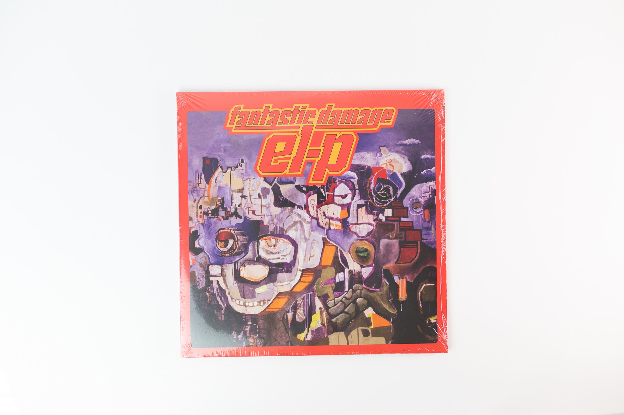 El-P - Fantastic Damage on Fat Possum Limited Violet & White Marble Vinyl Reissue Sealed