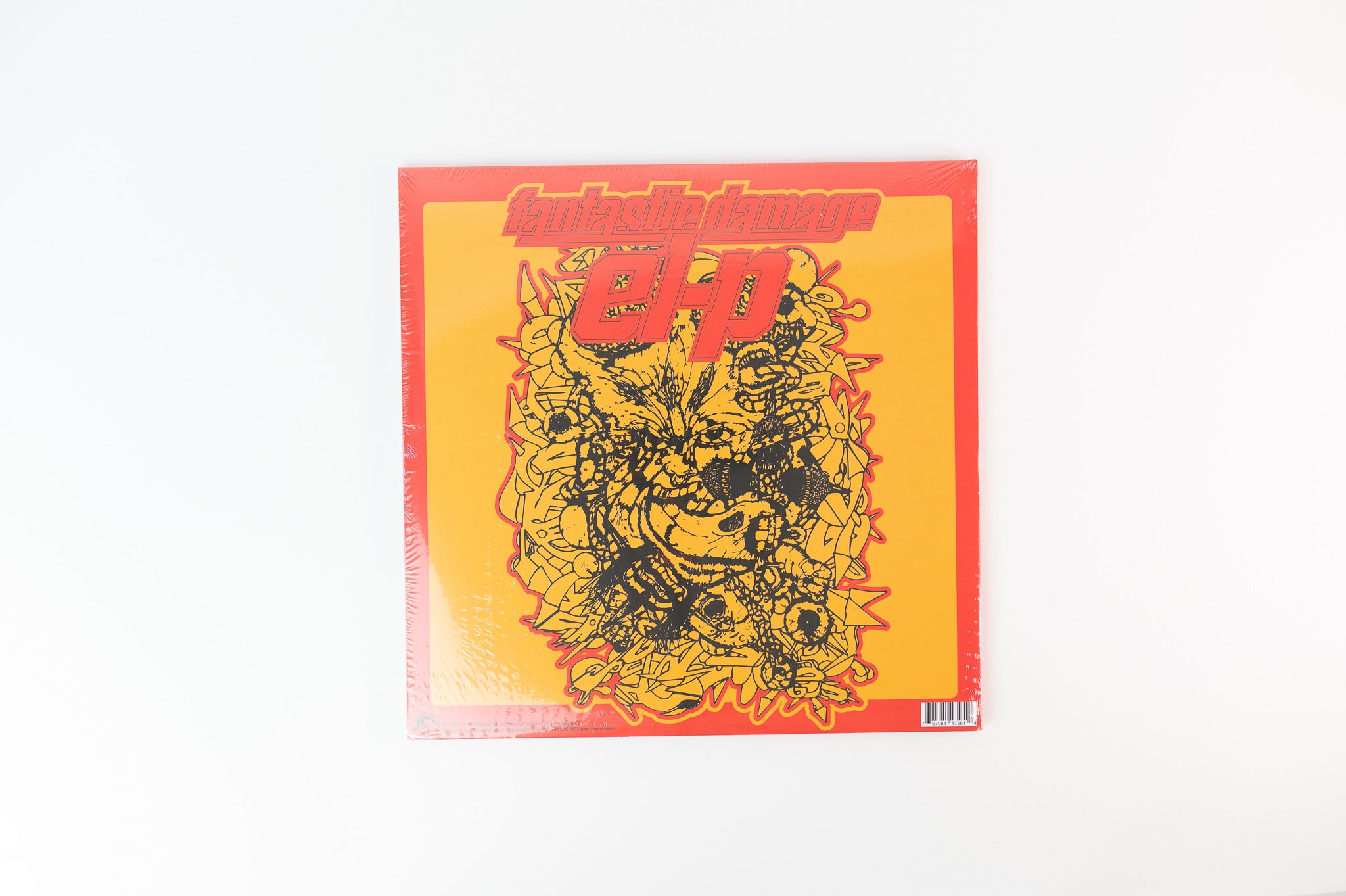 El-P - Fantastic Damage on Fat Possum Limited Violet & White Marble Vinyl Reissue Sealed