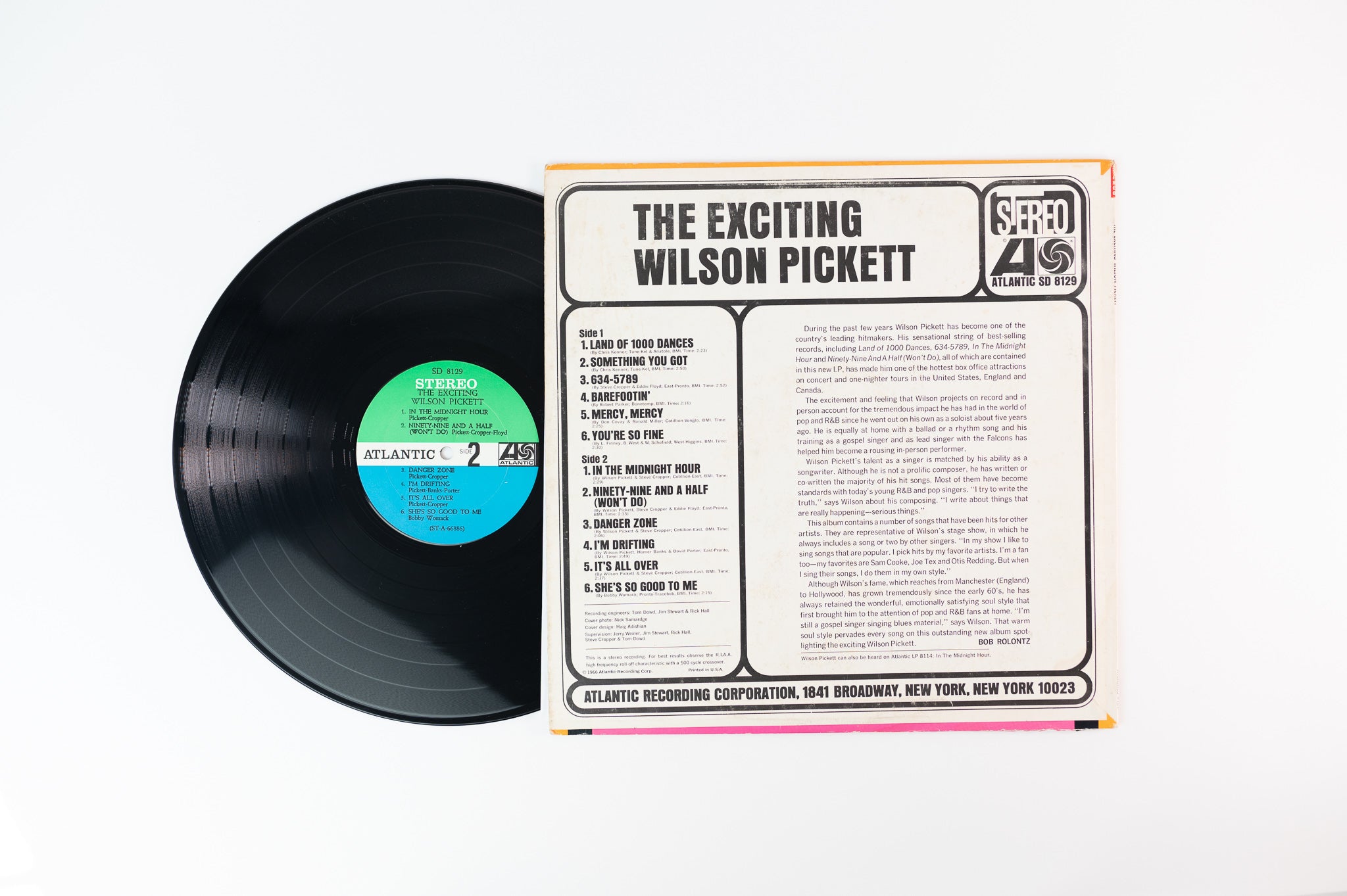 Wilson Pickett - The Exciting Wilson Pickett on Atlantic Stereo