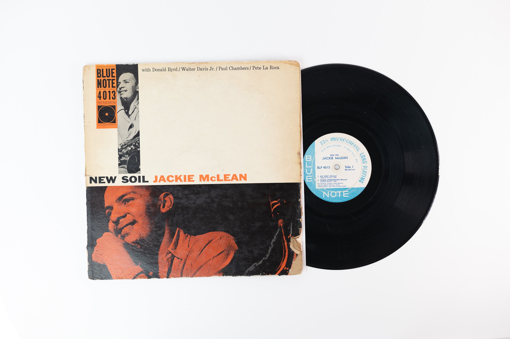 Jackie McLean - New Soil on Blue Note BLP 4013 Mono 47 West 6rd Deep Groove