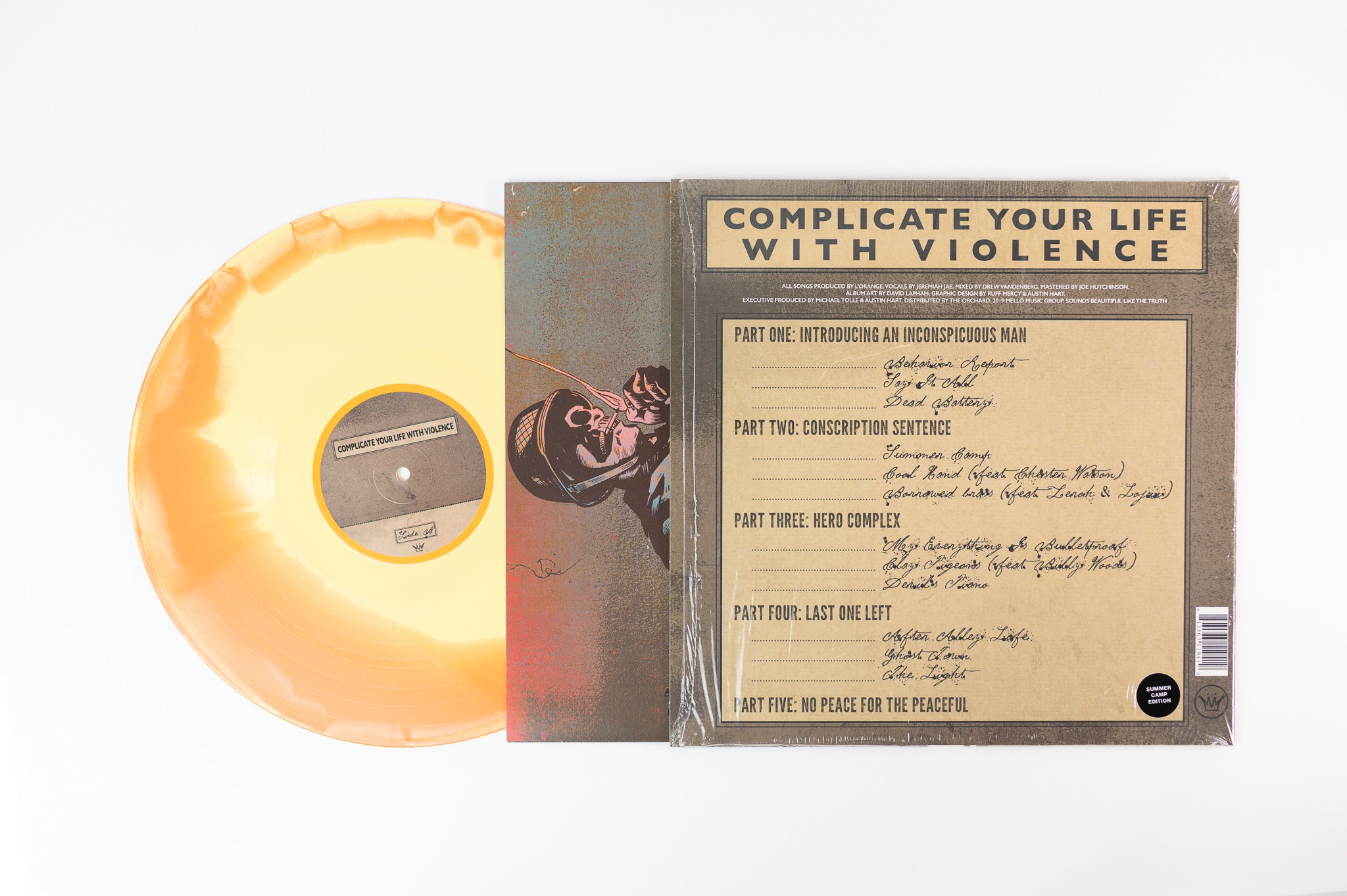 L'Orange - Complicate Your Life With Violence on Mello Music Group Summer Camp Edition Colored Vinyl