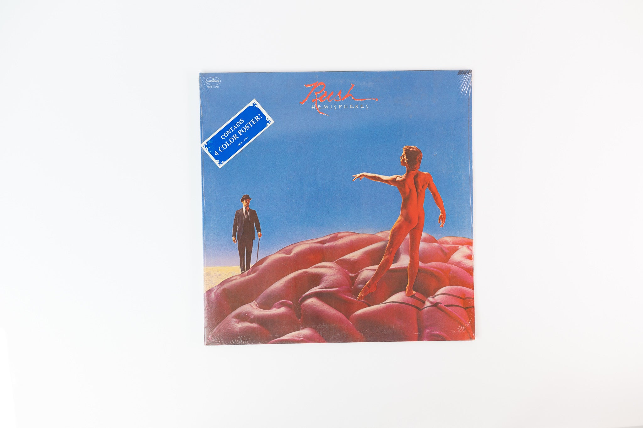 Rush - Hemispheres on Mercury Sealed With Hype Sticker