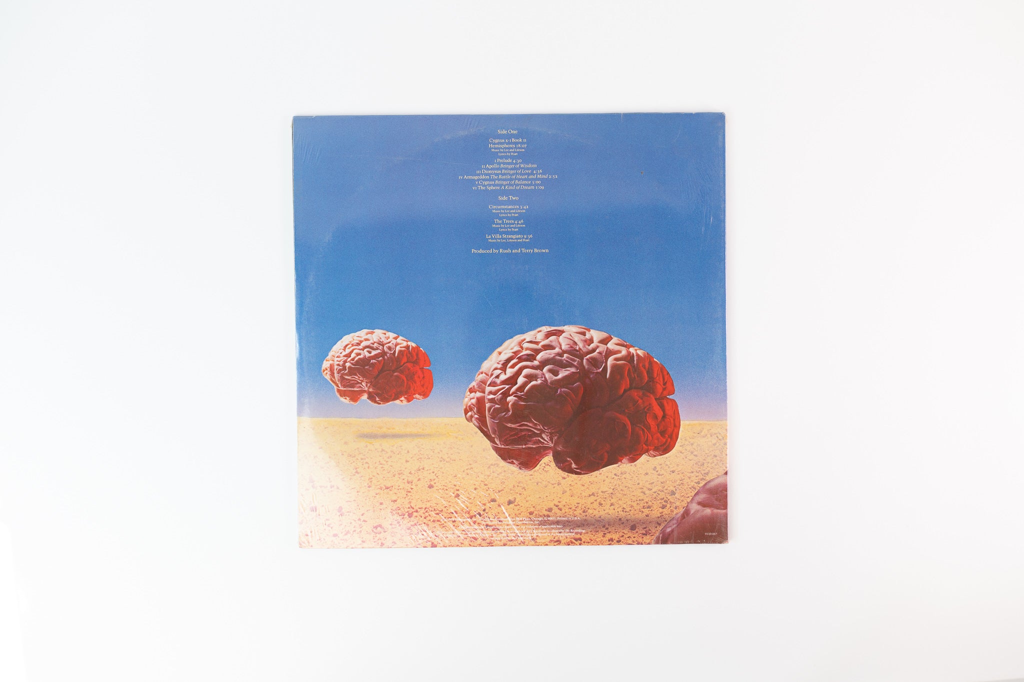 Rush - Hemispheres on Mercury Sealed With Hype Sticker