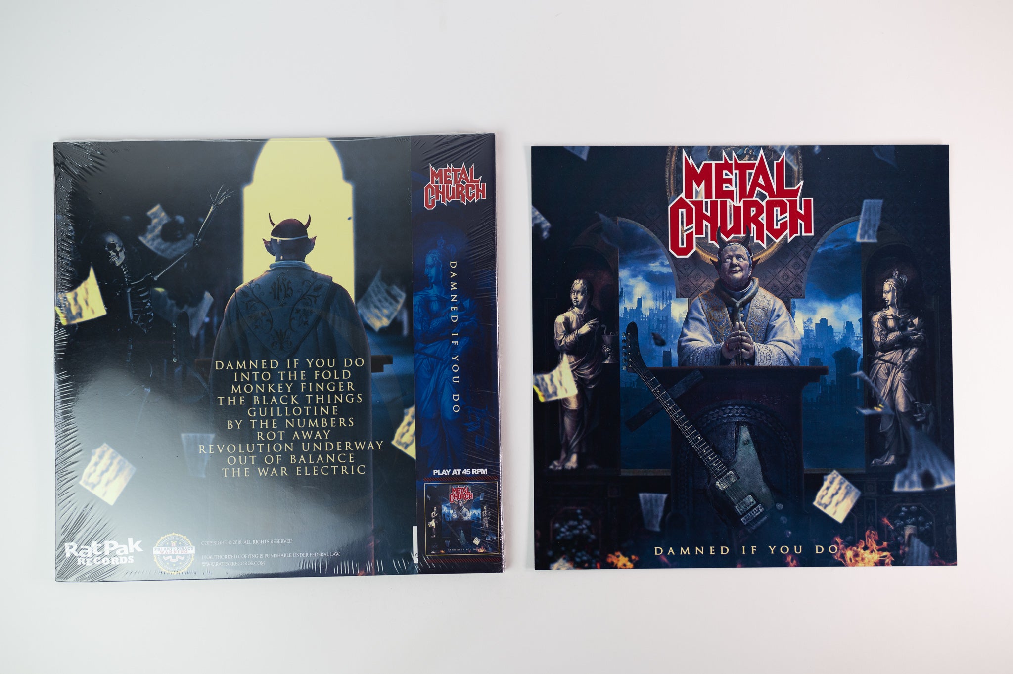 Metal Church - Damned If You Do on Rat Pak Records
