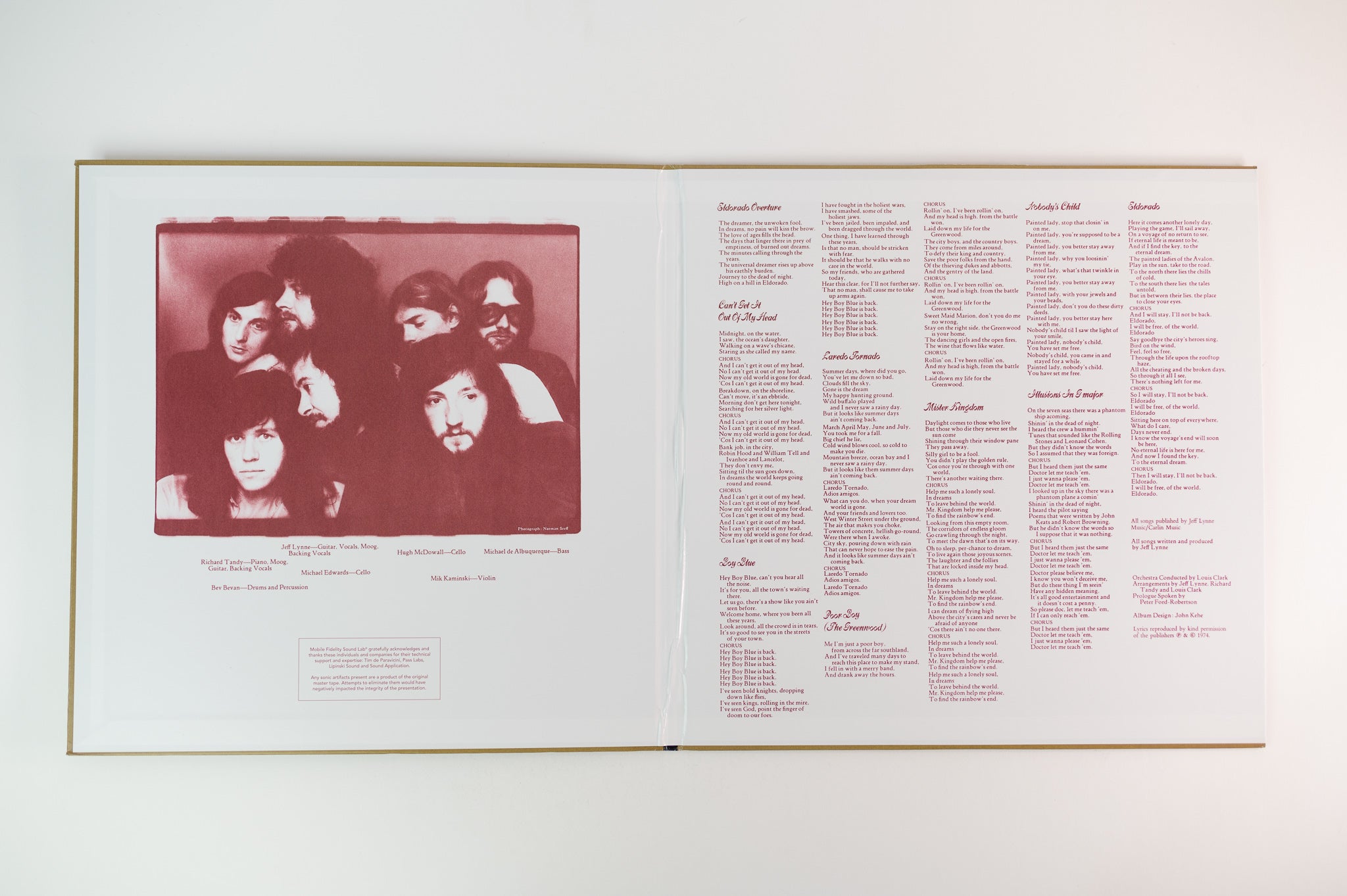 Electric Light Orchestra - Eldorado - A Symphony By The Electric Light Orchestra on Mobile Fidelity Sound Lab
