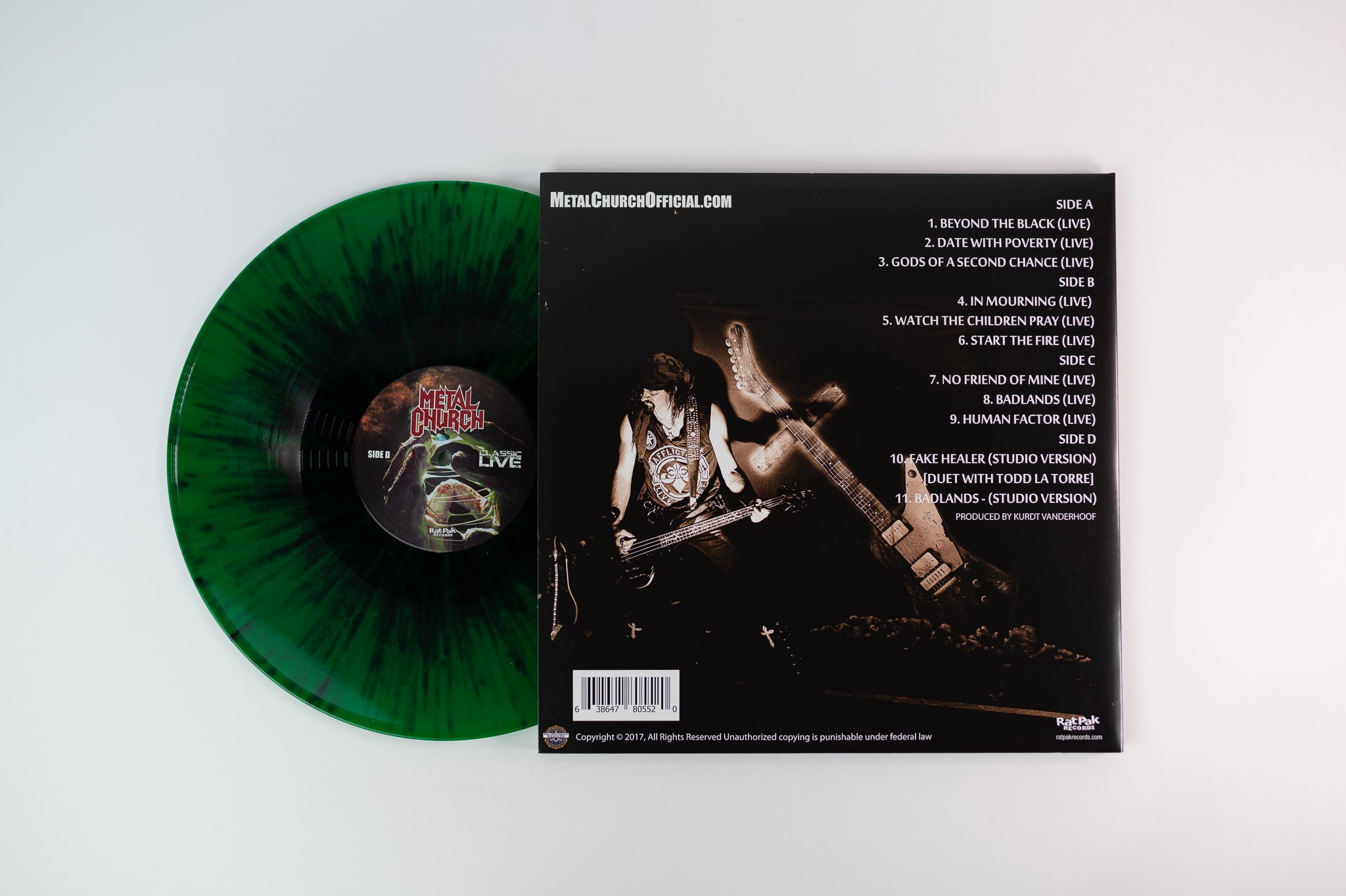 Metal Church - Classic Live on Rat Pak Records