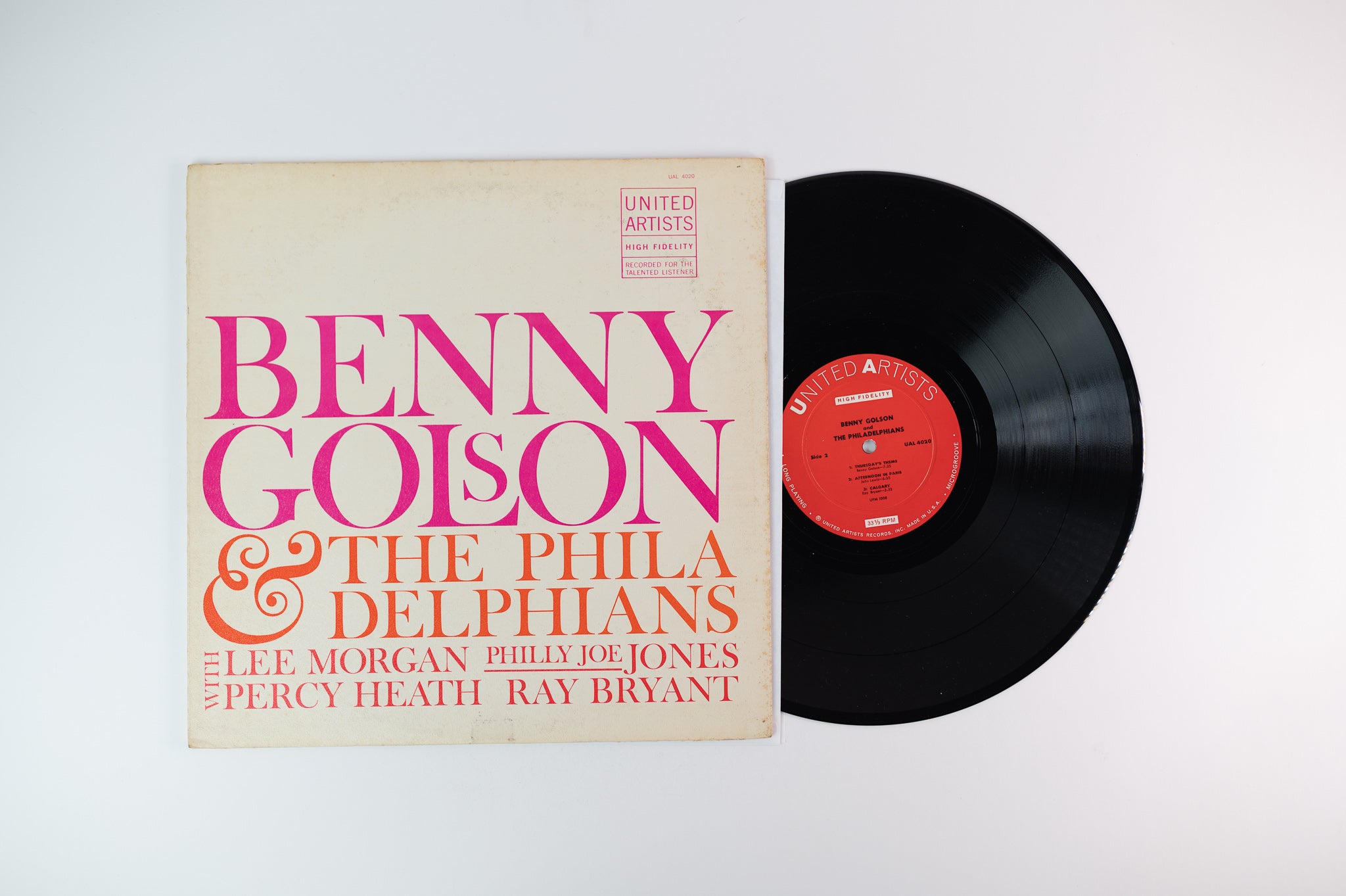 Benny Golson And The Philadelphians - Benny Golson & The Philadelphians on United Artists Records Mono