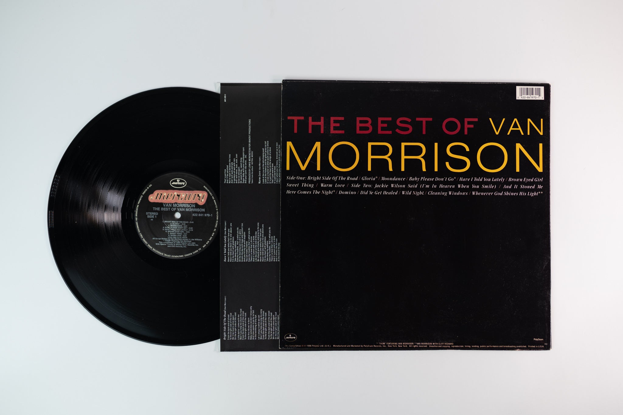Van Morrison - The Best Of Van Morrison on Mercury