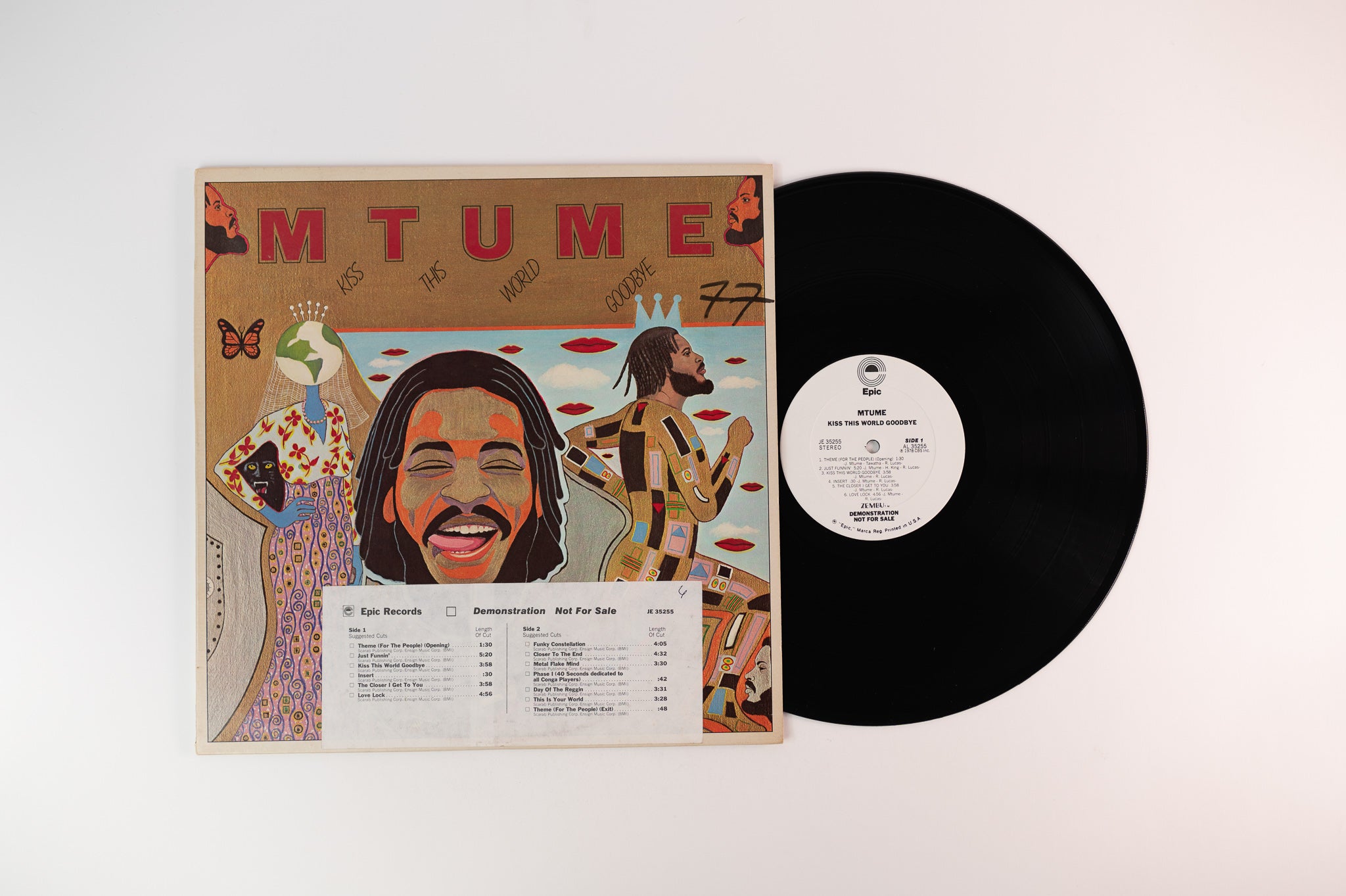 Mtume - Kiss This World Goodbye on Epic Promo