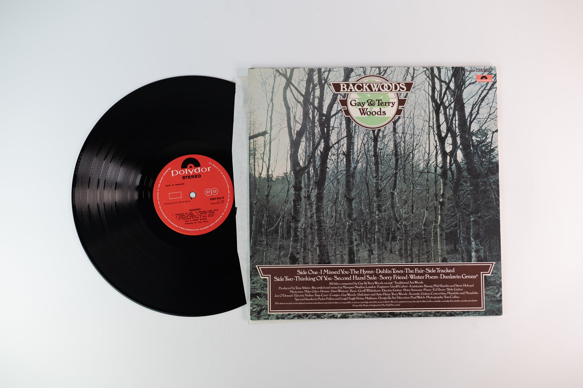 Gay & Terry Woods - Backwoods on Polydor