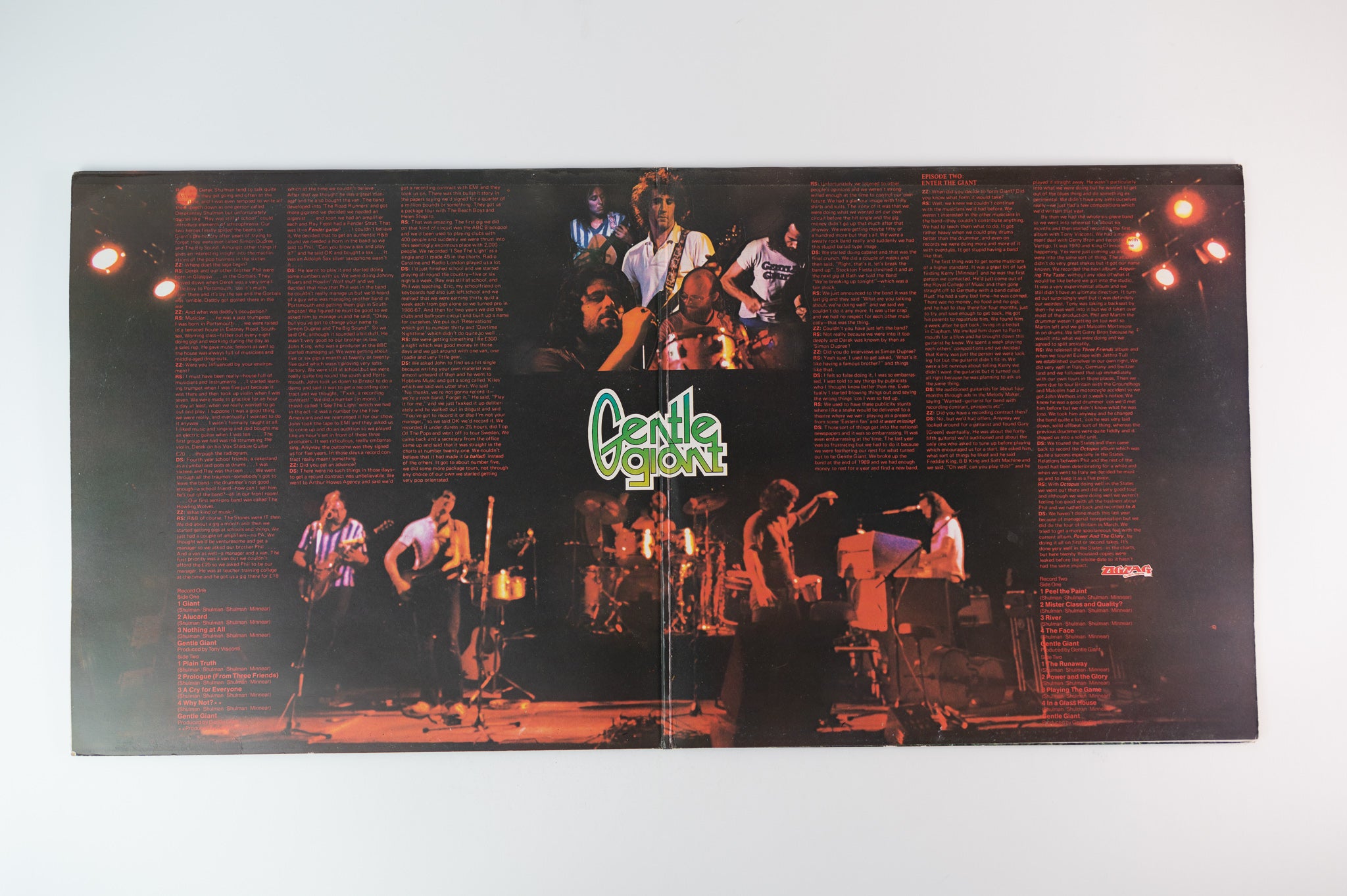 Gentle Giant - Giant Steps... The First Five Years on Vertigo UK Pressing