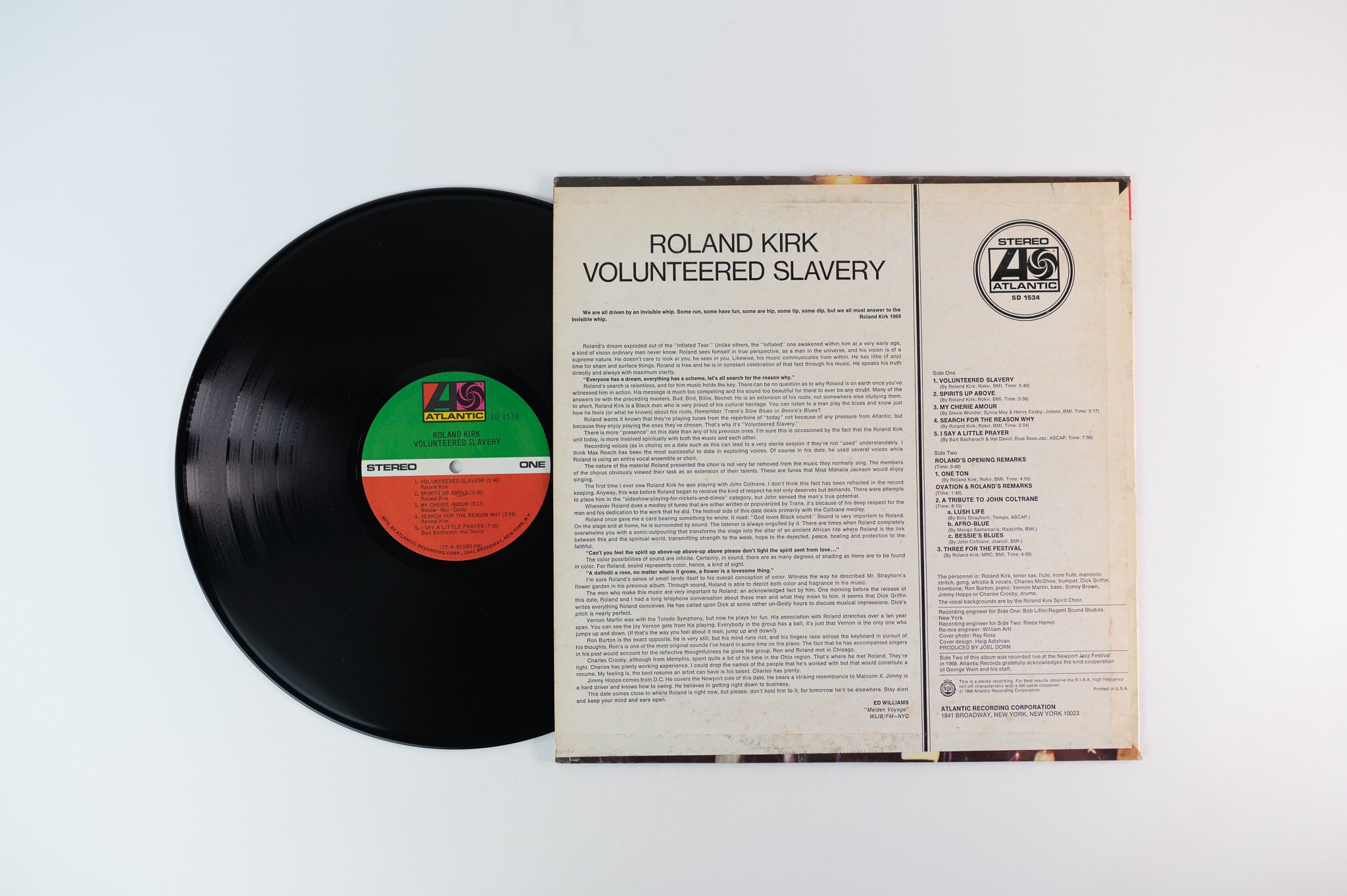 Roland Kirk - Volunteered Slavery on Atlantic