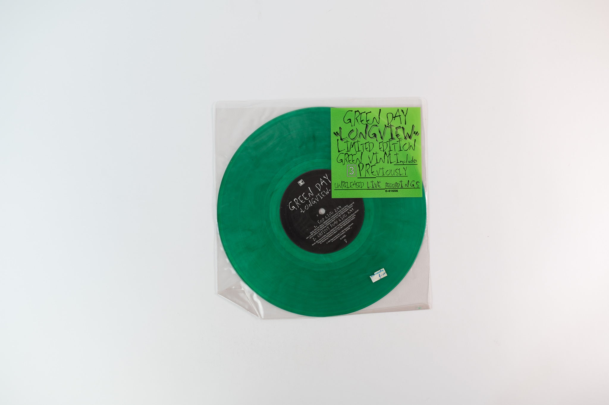 Green Day - Longview on Reprise - Green 10"