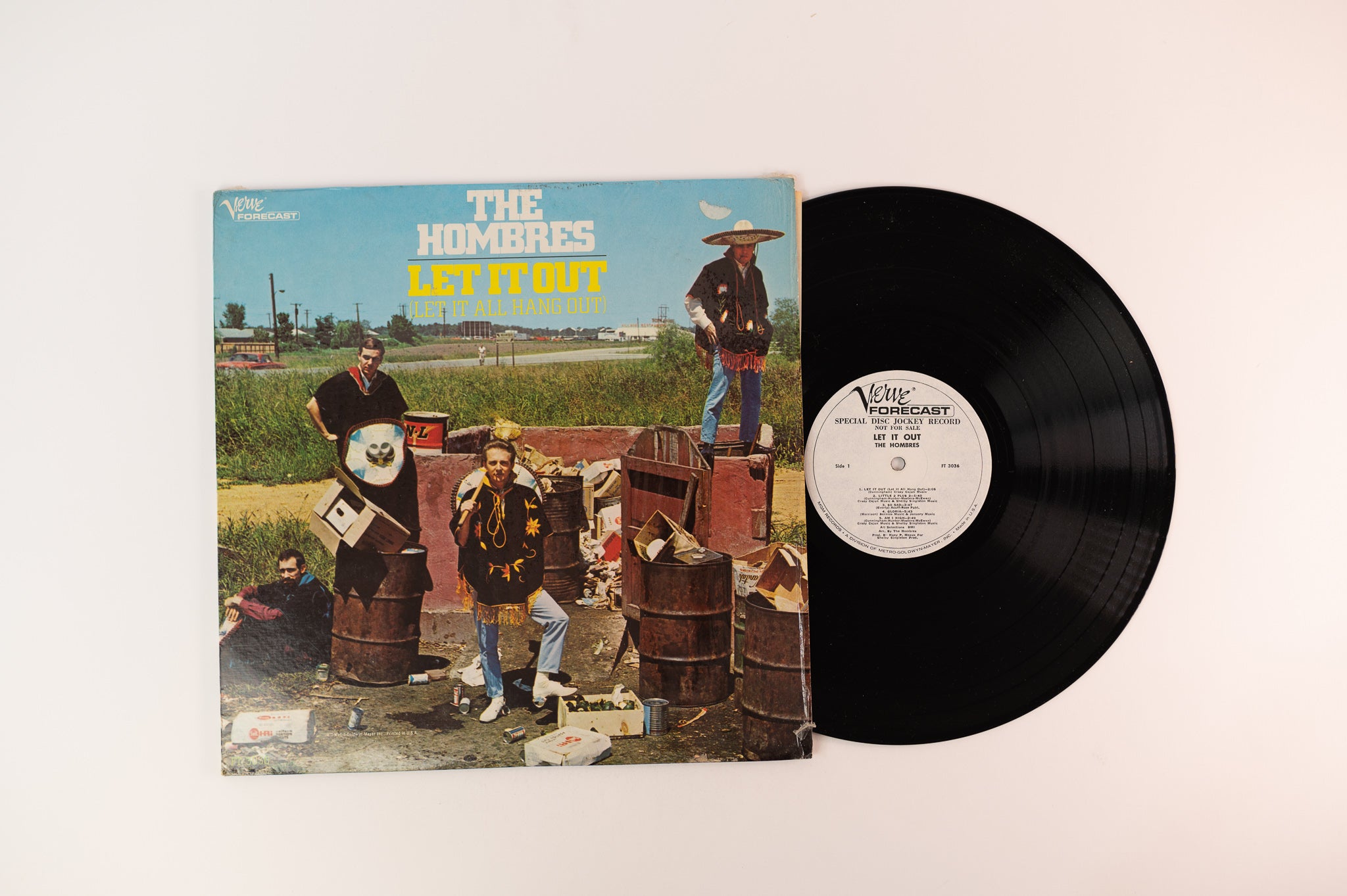 The Hombres - Let It Out (Let It All Hang Out) on Verve Forecast Mono Promo