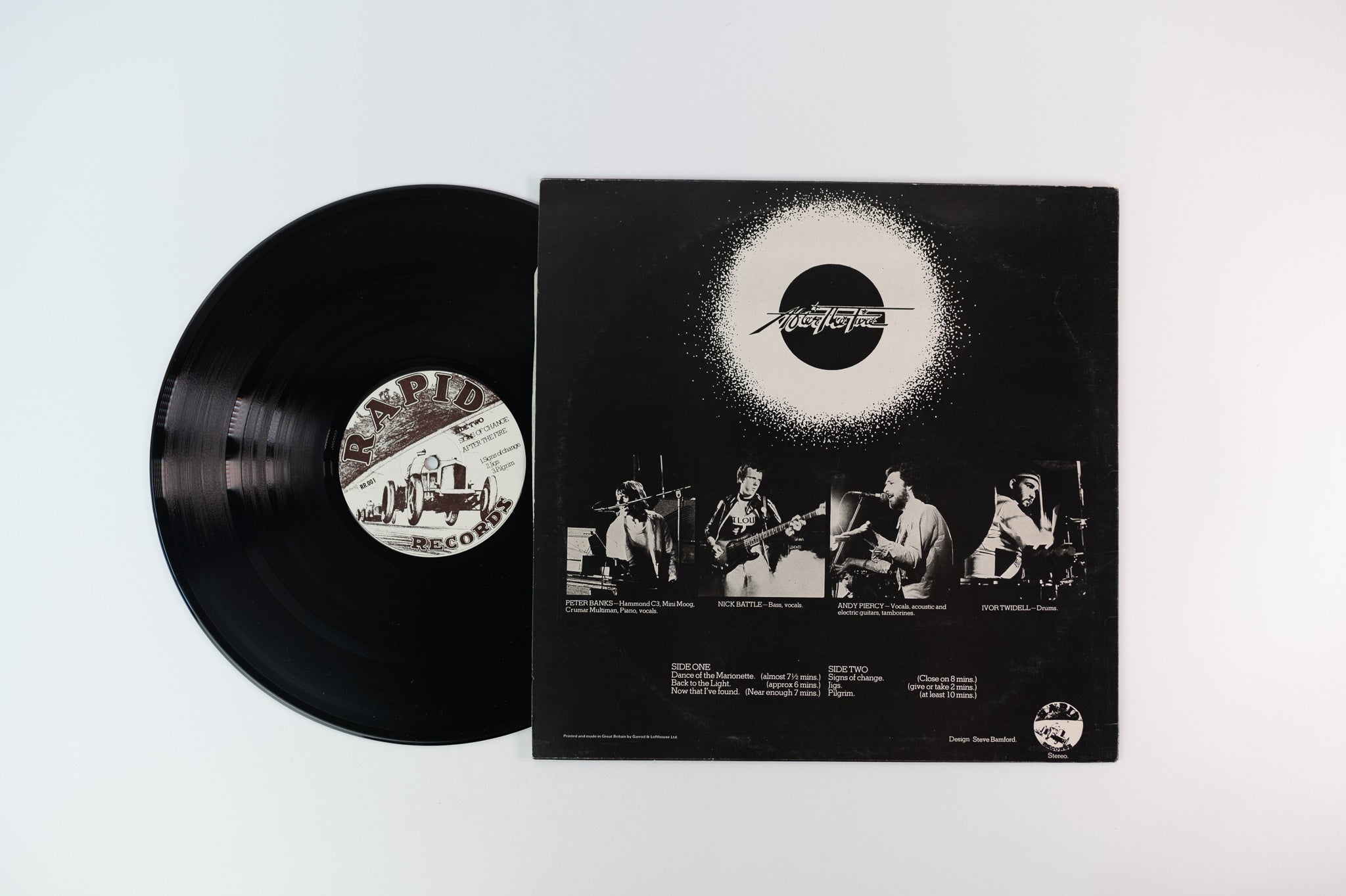 After The Fire - Signs Of Change on Rapid Records UK Pressing
