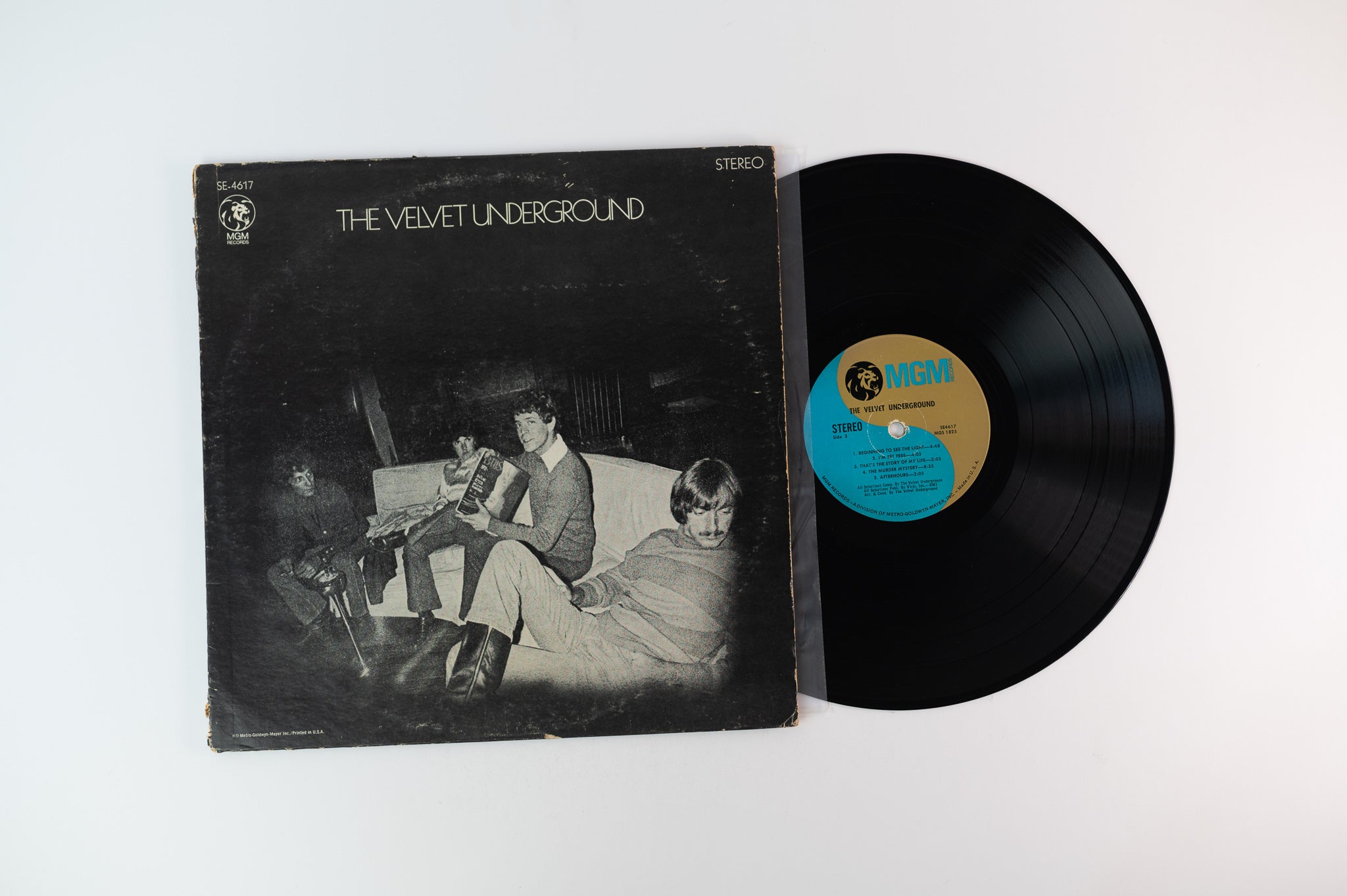 The Velvet Underground - The Velvet Underground on MGM 1st Press Lou Reed Closet Mix