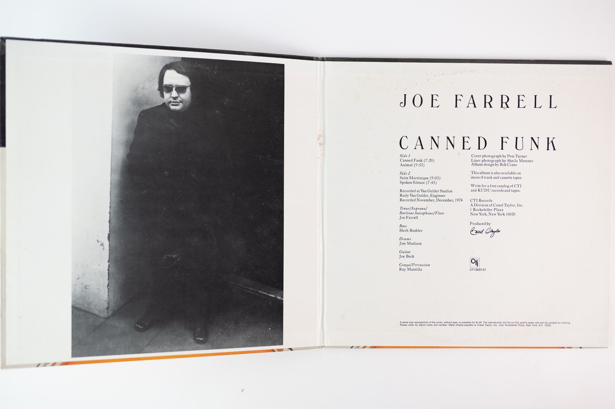 Joe Farrell - Canned Funk on CTI
