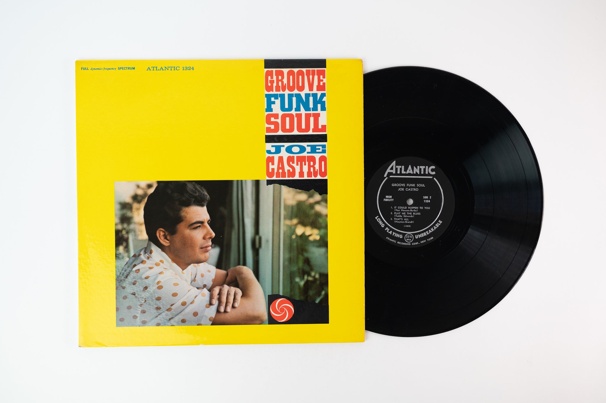 Joe Castro - Groove Funk Soul on Atlantic Black Label Mono Deep Groove