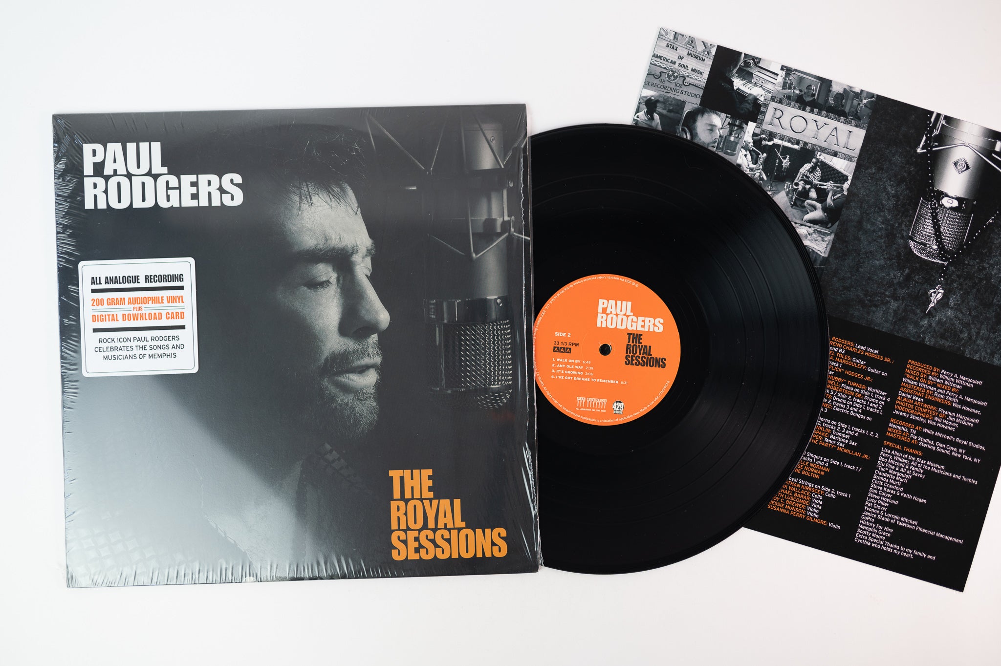 Paul Rodgers - The Royal Sessions on Pie Records