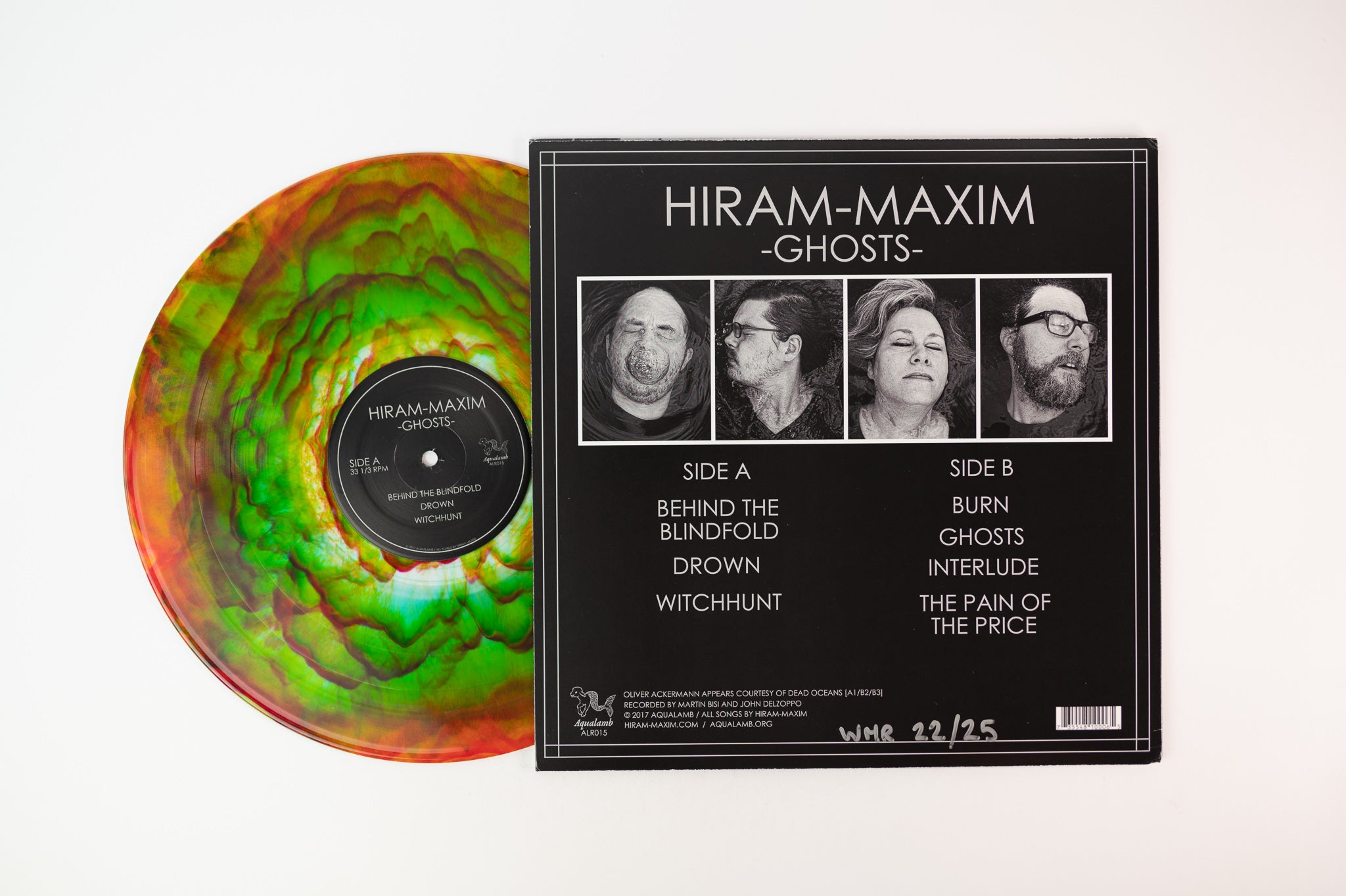 HIRAM-MAXIM - Ghosts on Aqualamb Limited Numbered Wax Mage Variant